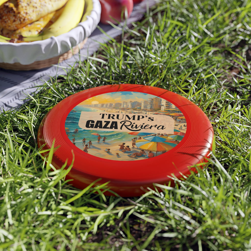 Trump's Gaza Riviera Beach Scene Wham-O Frisbee