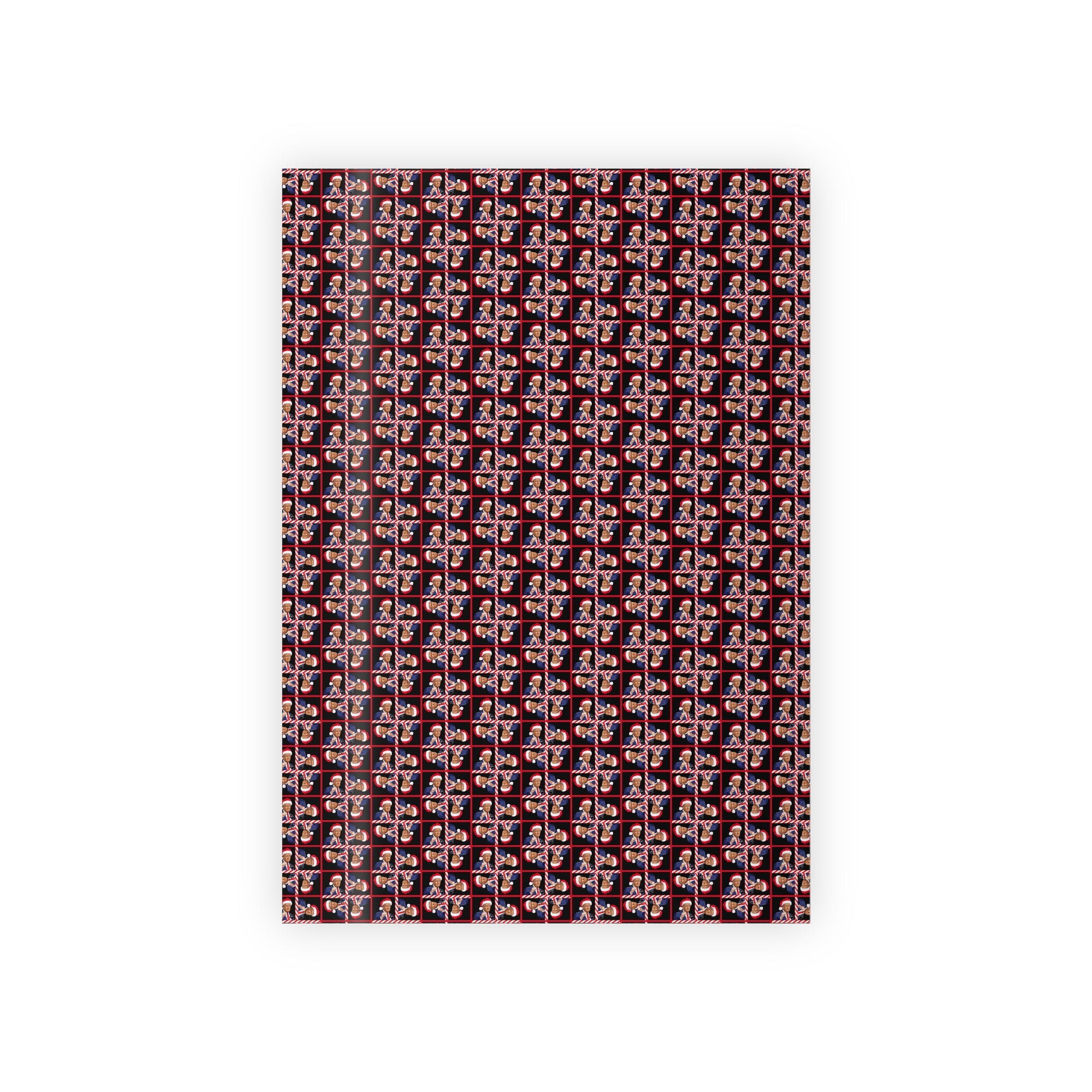 Santa Trump Gift Wrapping Paper Rolls, 1pc