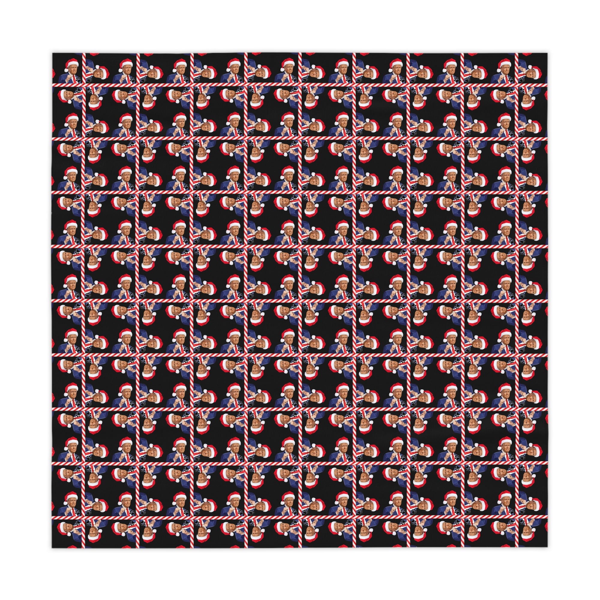 Santa Trump Novelty Christmas Tablecloth