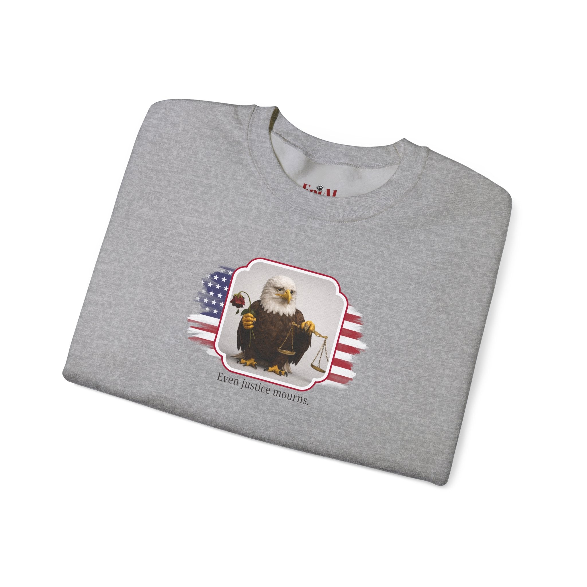 Even Justice Mourns Political Parody Sweatshirt