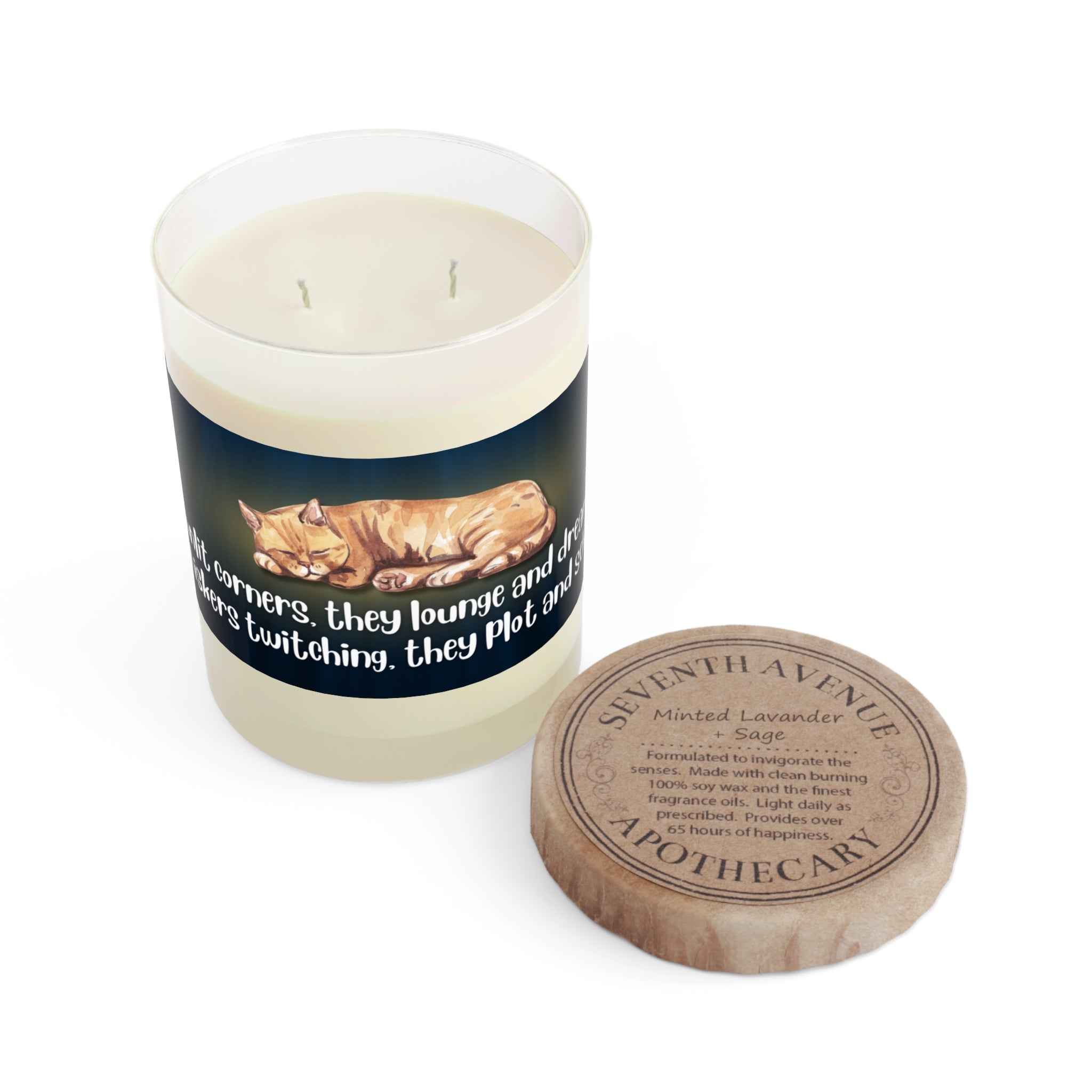 Photo depicting the ​Sunlit Corners Scented Candle - Full Glass, 11oz from EpiAl's Shop.