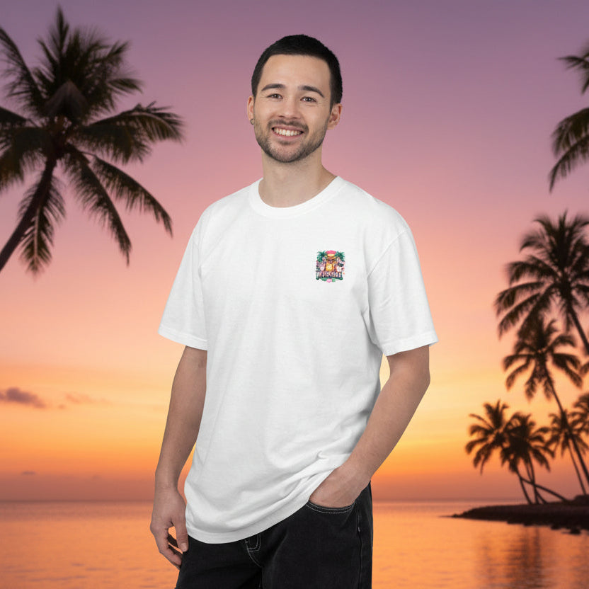 Furreal Cat Sunset Tee | Cool Cats, No Explanation Unisex T-Shirt