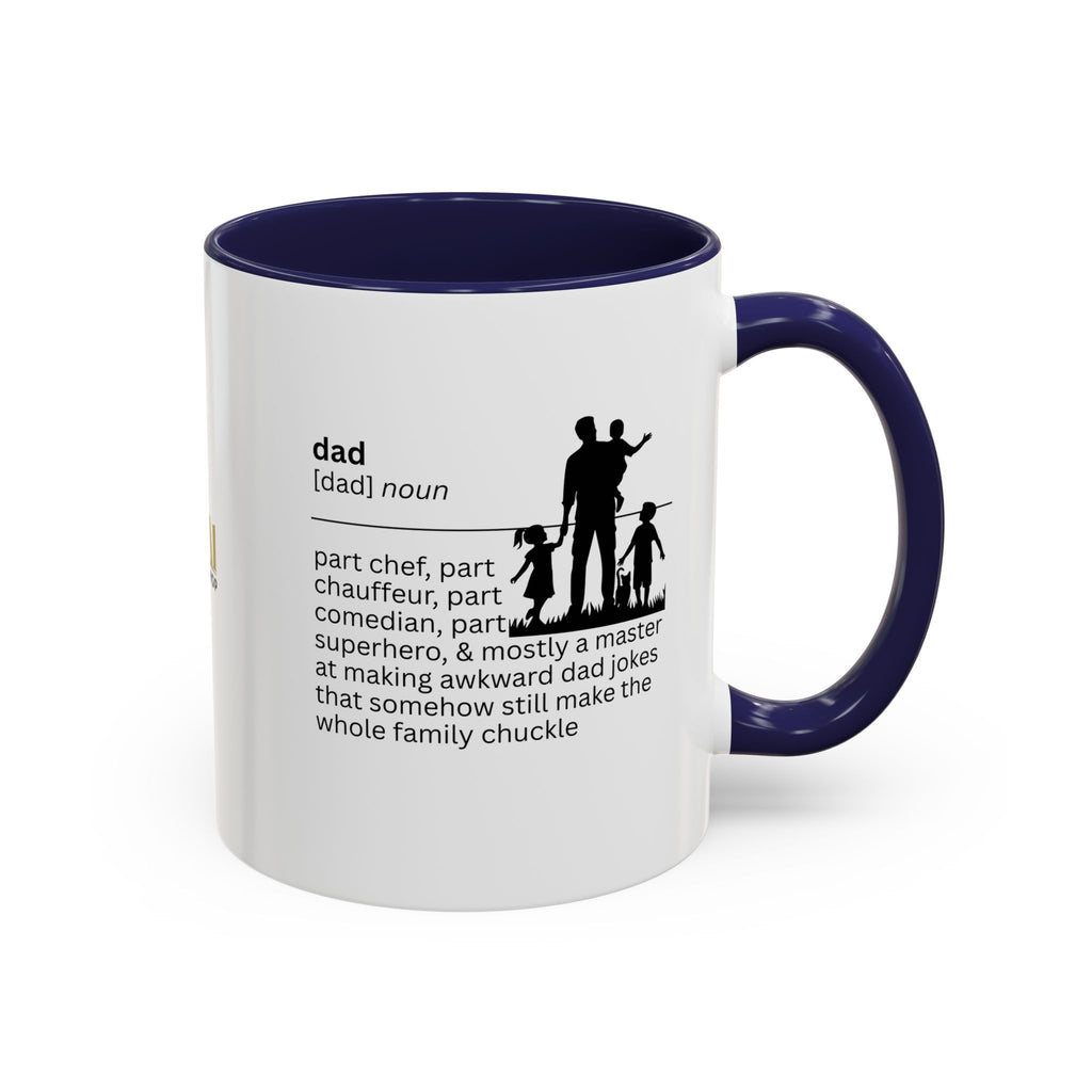 Dad Jokes Accent Coffee Mug - Perfect Gift for Dads