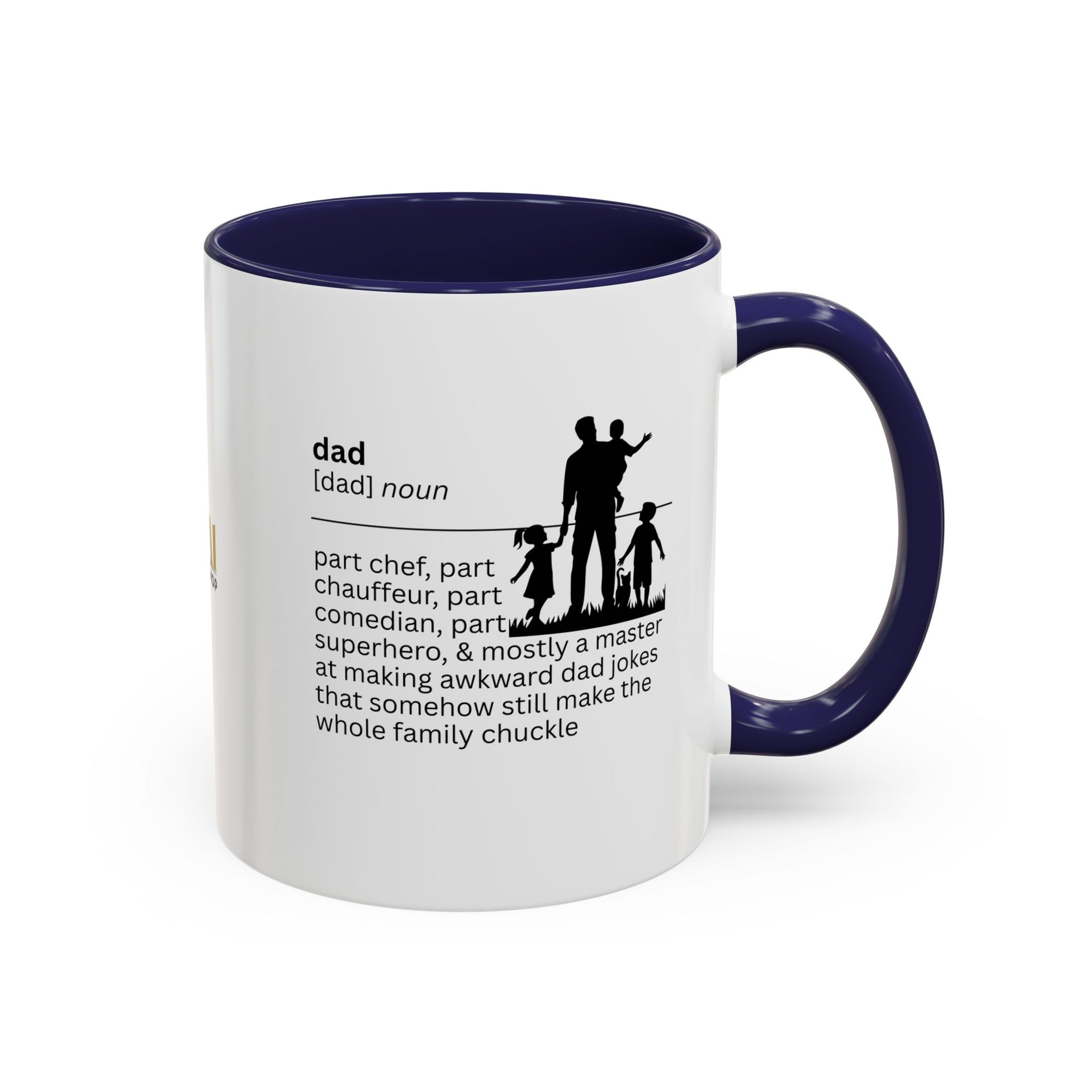 Dad Jokes Accent Coffee Mug - Perfect Gift for Dads
