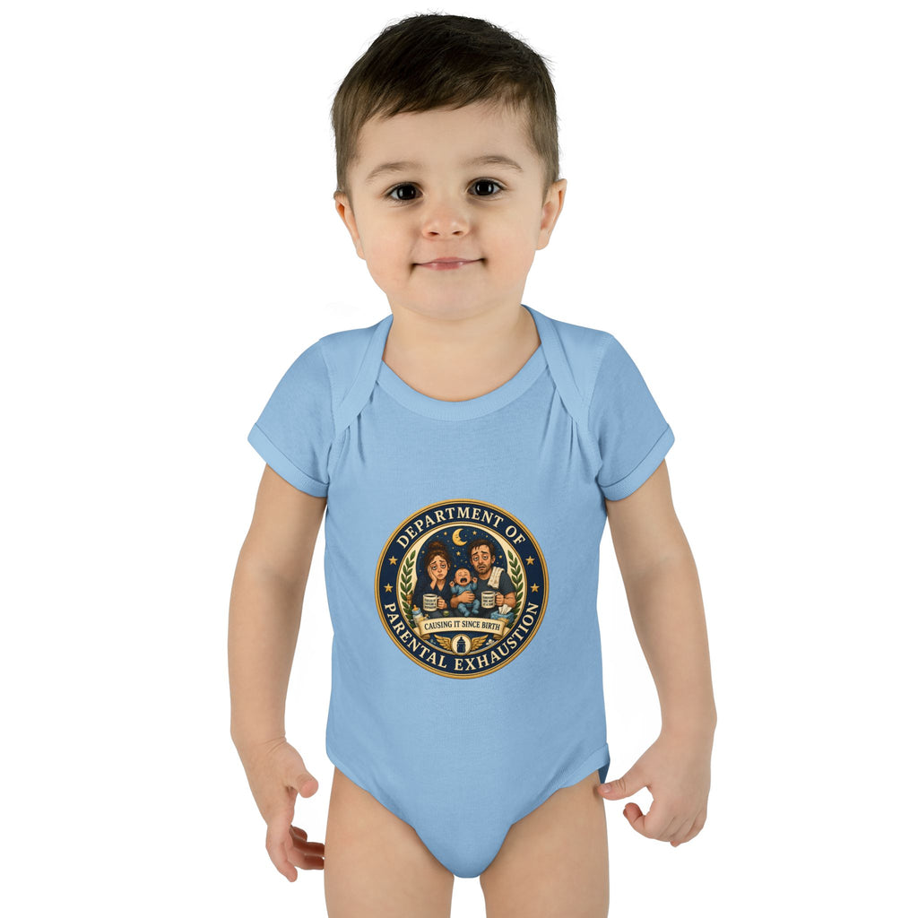 Department of Parental Exhaustion Infant Bodysuit | Baby Onesie