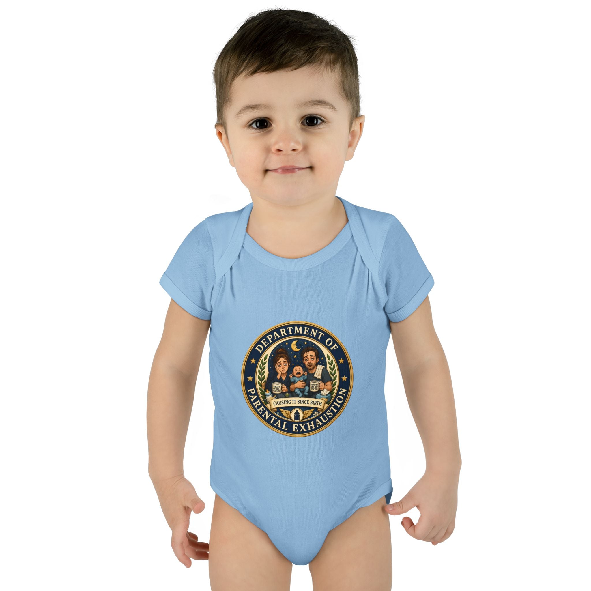 Department of Parental Exhaustion Infant Bodysuit | Baby Onesie
