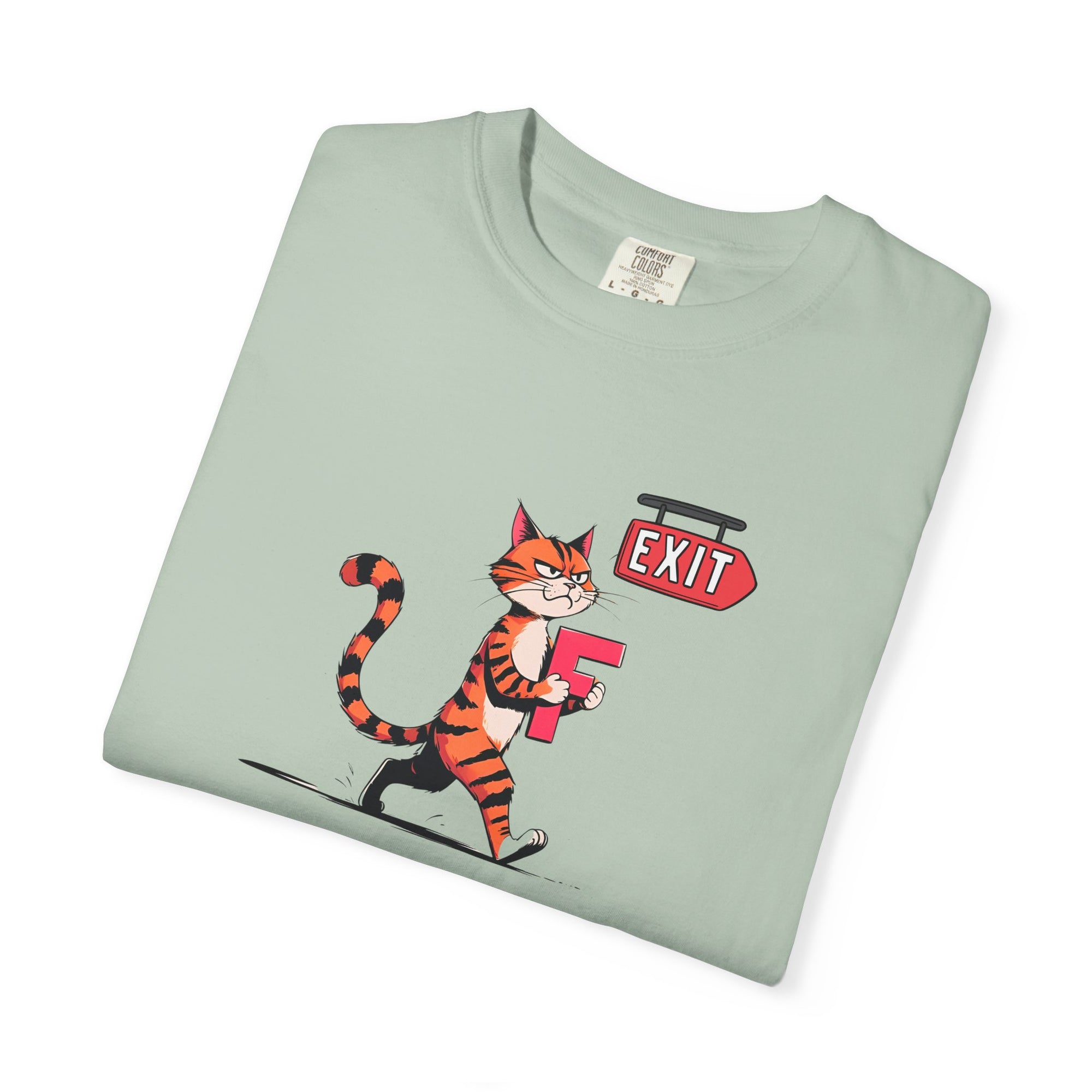 Getting the F Outta Here Unisex Garment-Dyed T-shirt