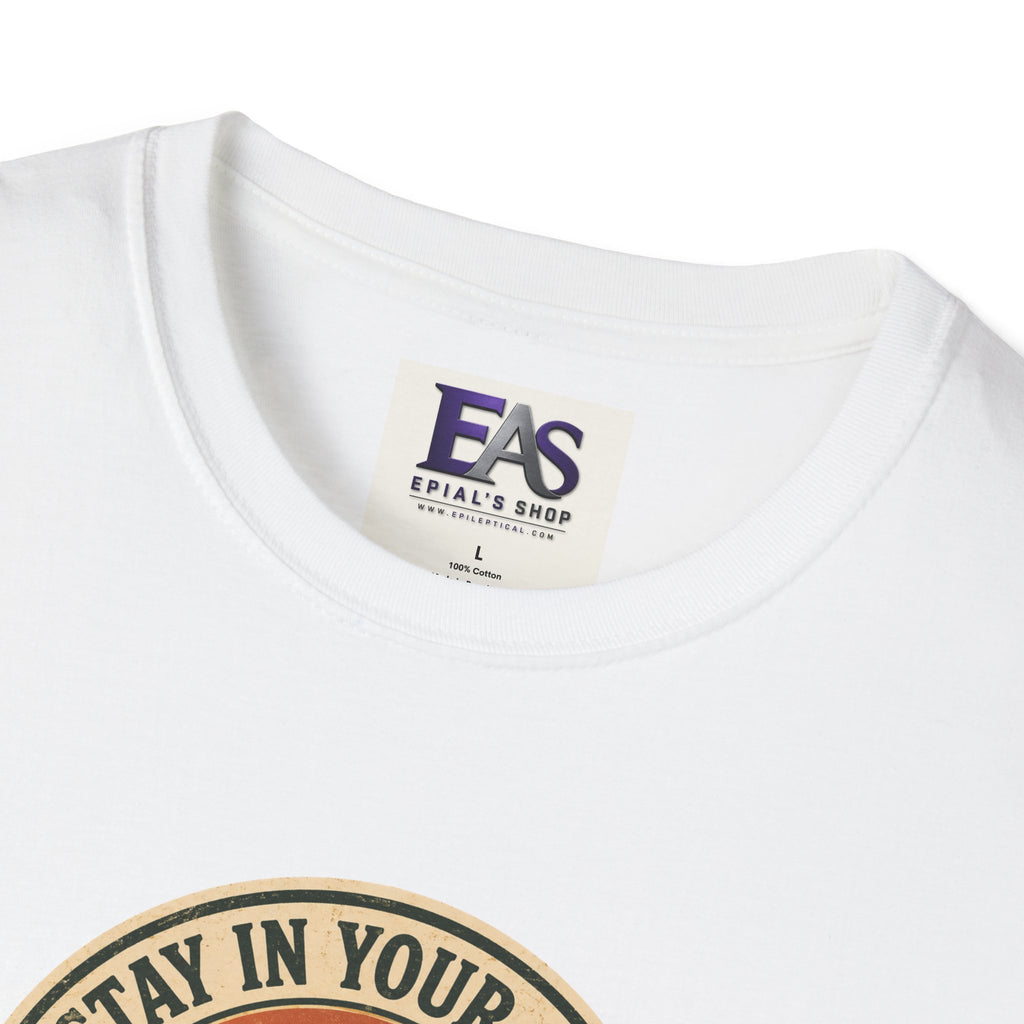 Stay in Your Lane Scenic Byway Unisex T-Shirt | Retro Road Trip Graphic Tee