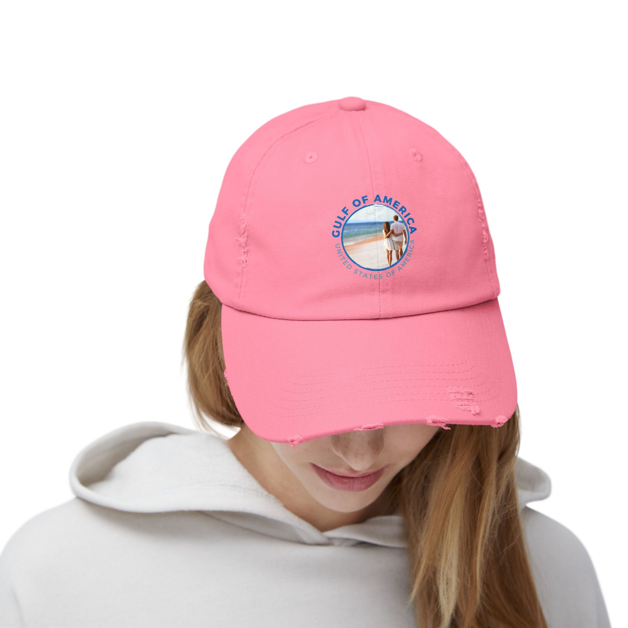 American Gulf USA Unisex Distressed Cap