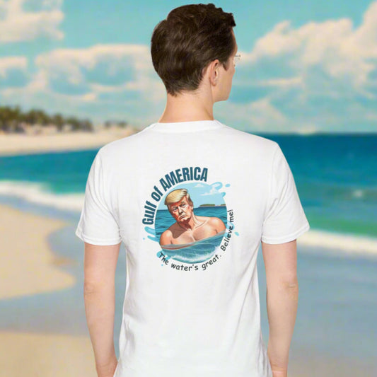 Unisex Softstyle T-Shirt - Gulf of America Design