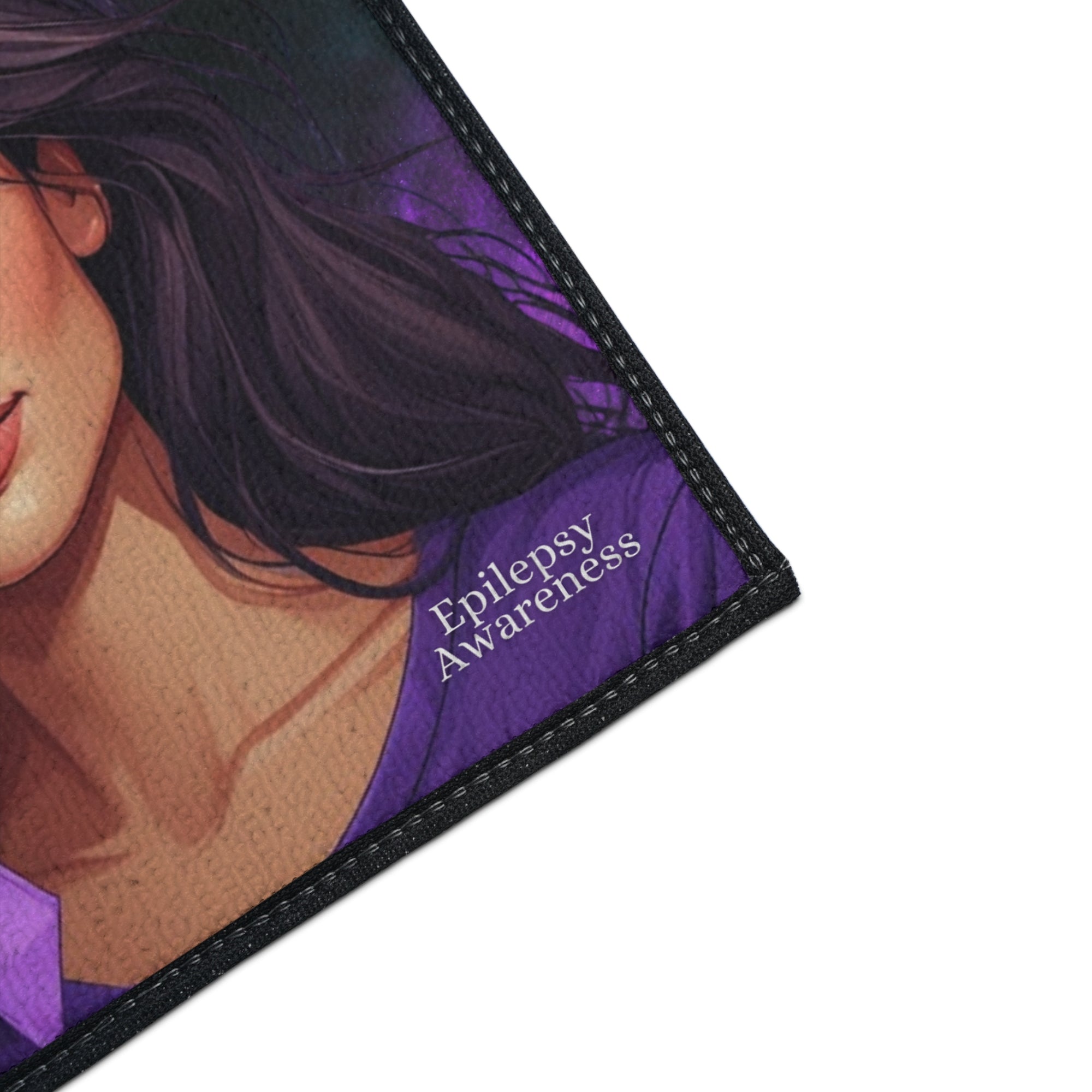 Epilepsy Awareness Heavy Duty Floor Mat, Shake It Off Design
