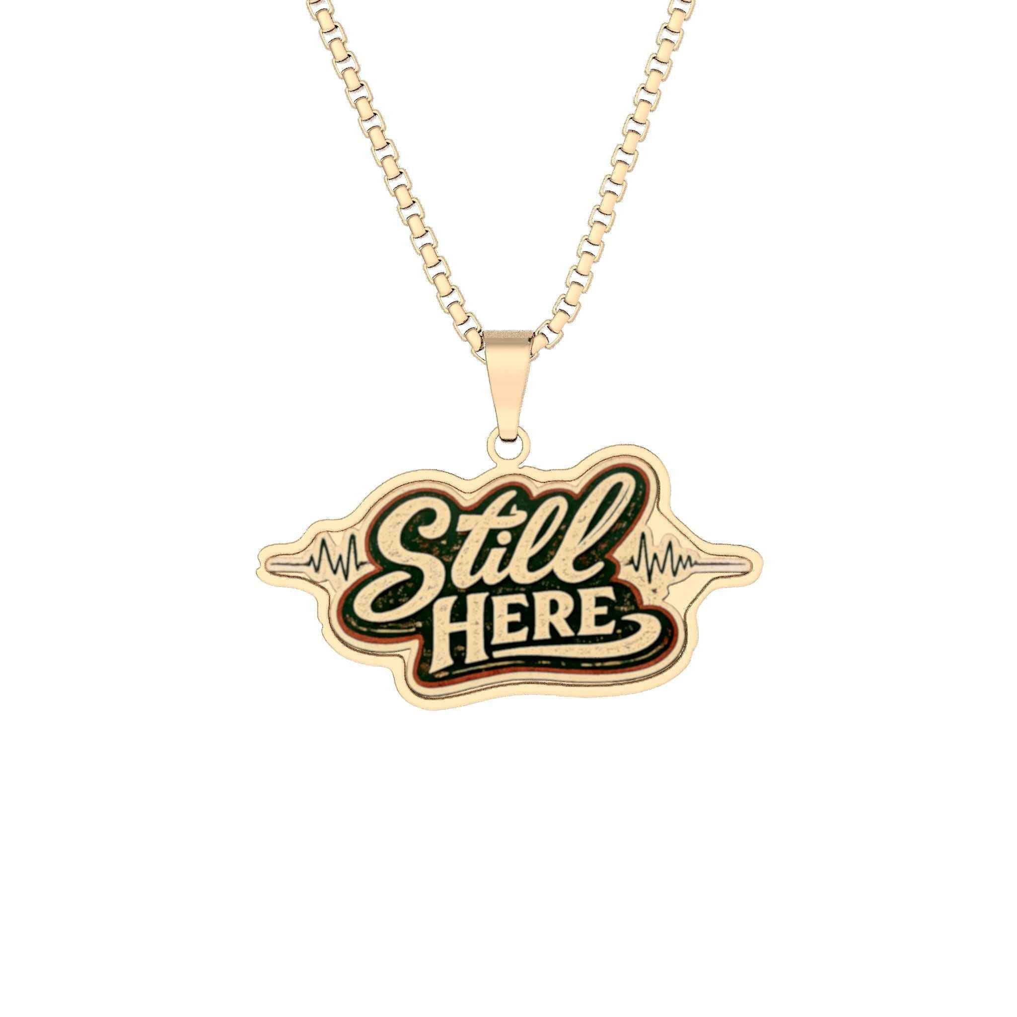 Still Here Epilepsy Awareness Necklace