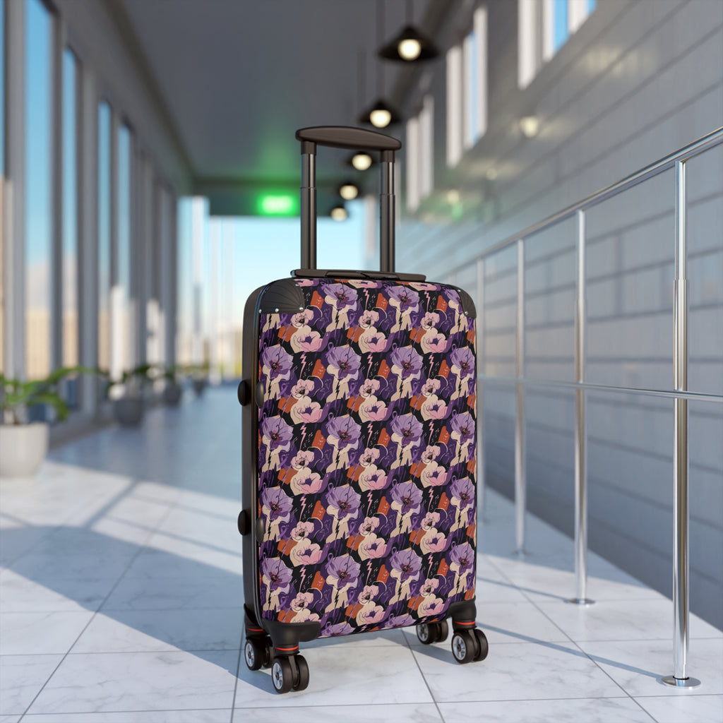 Electric Bloom Epilepsy Awareness Hard-Shell Suitcase