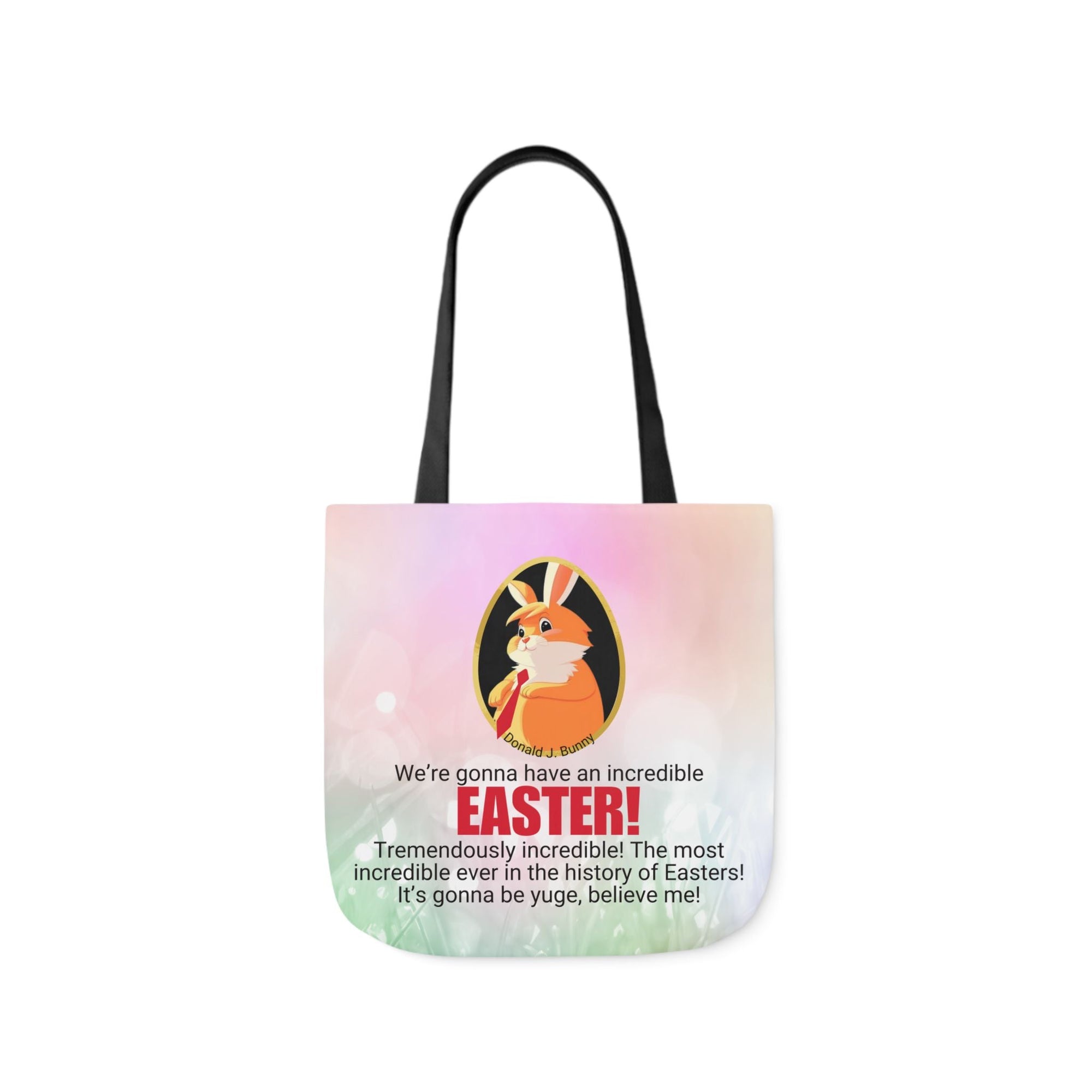 Incredible Easter Canvas Tote Bag - 5-Color Straps Printify