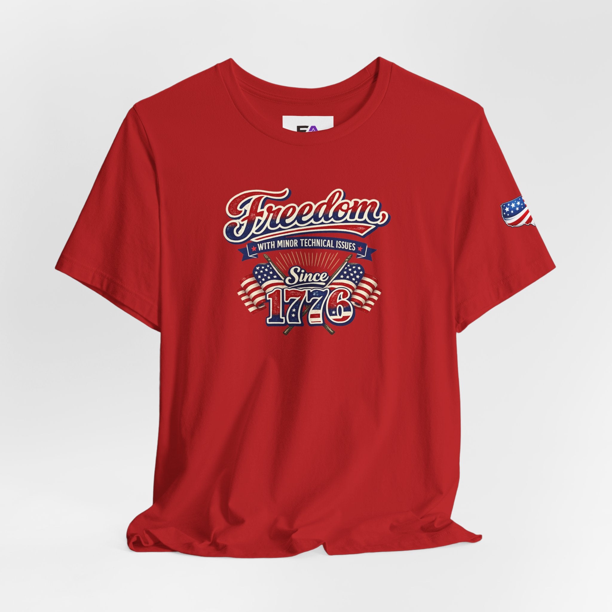 Freedom, With Minor Technical Issues, Since 1776 Patriotic T-Shirt