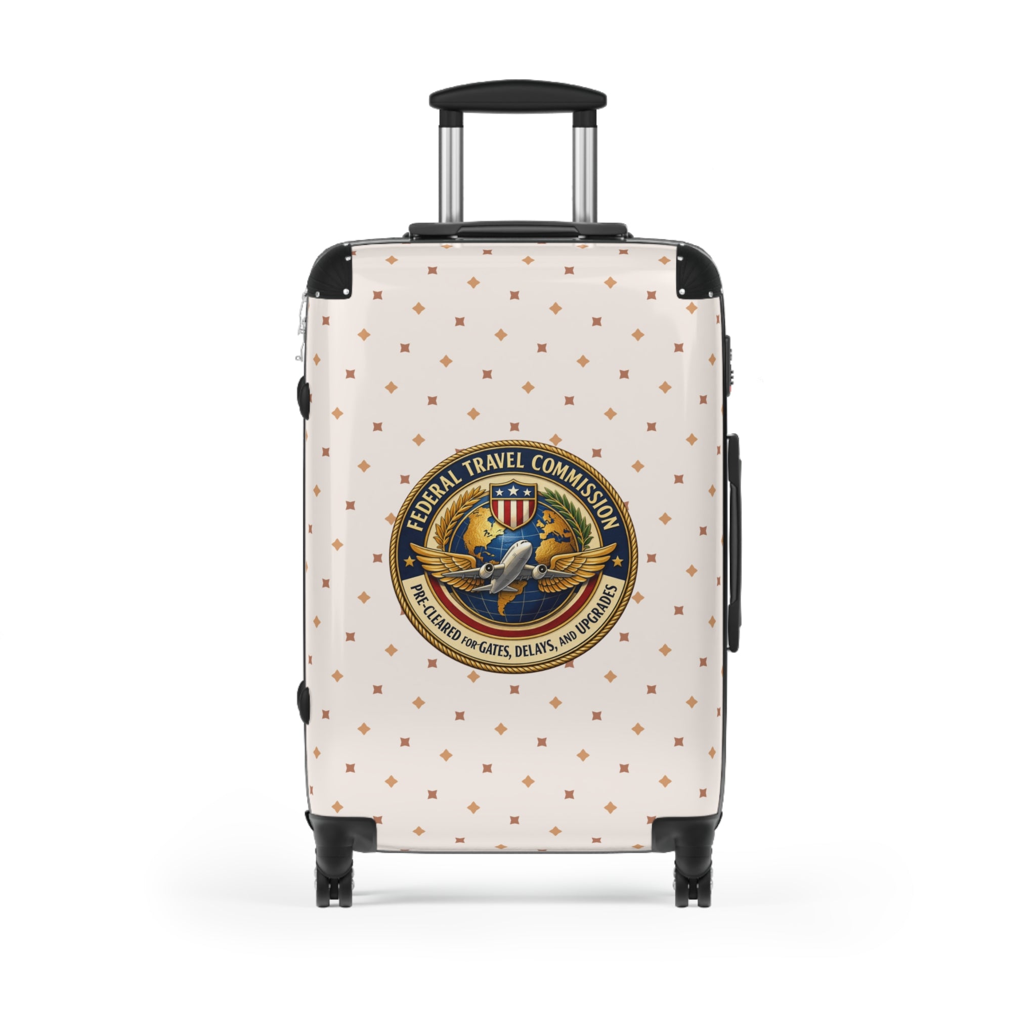 Federal Travel Commission Suitcase — Pre-Cleared for Chaos (and Upgrades)
