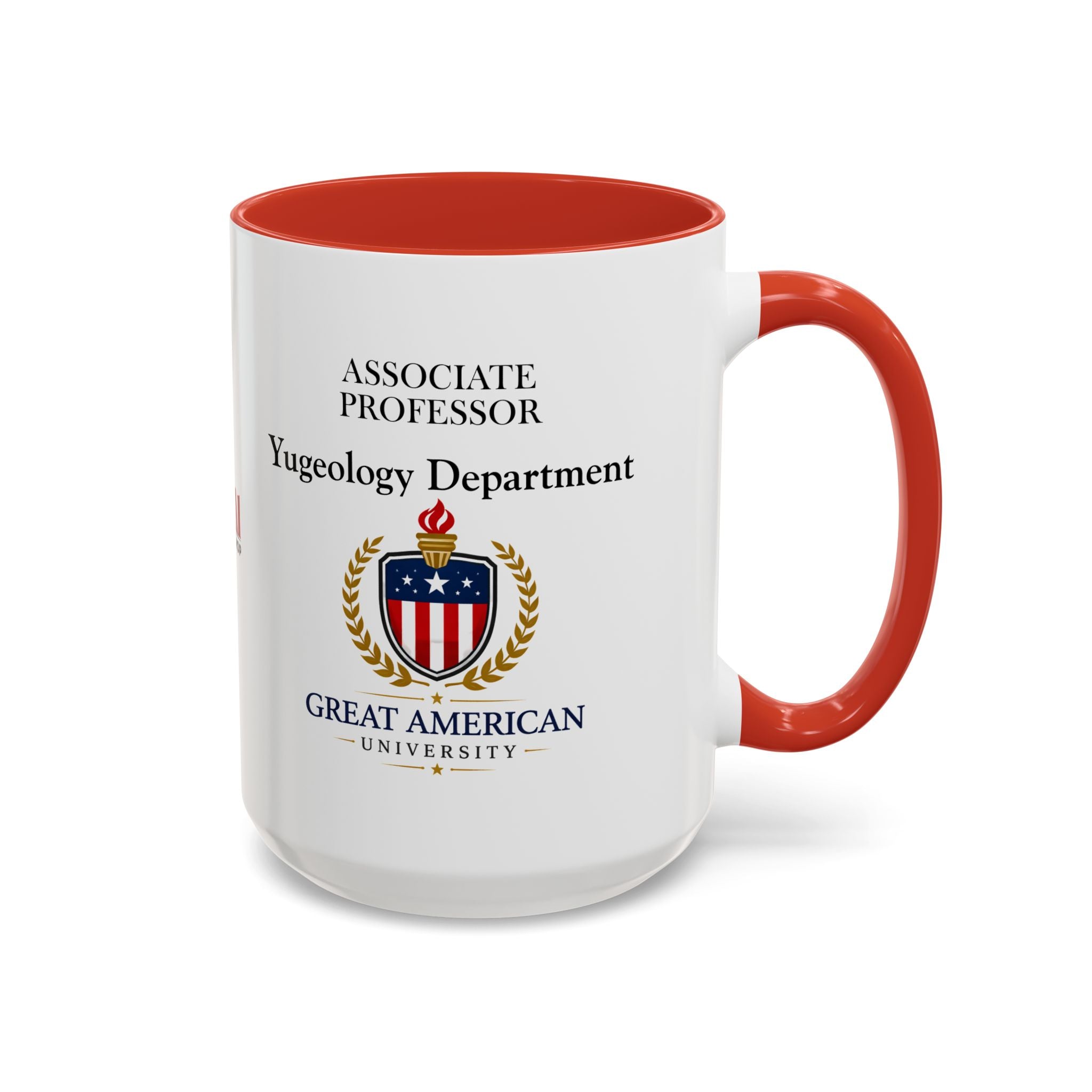 Associate Professor – Yugeology Department Coffee Mug | Political Parody