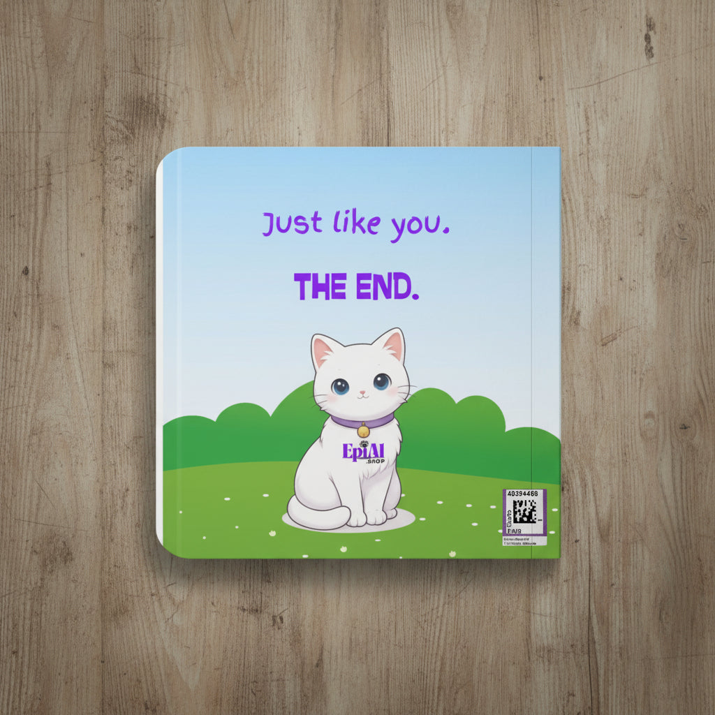 AL the Epikitty Board Book | A Gentle Story About Epilepsy, by Leanne H. West