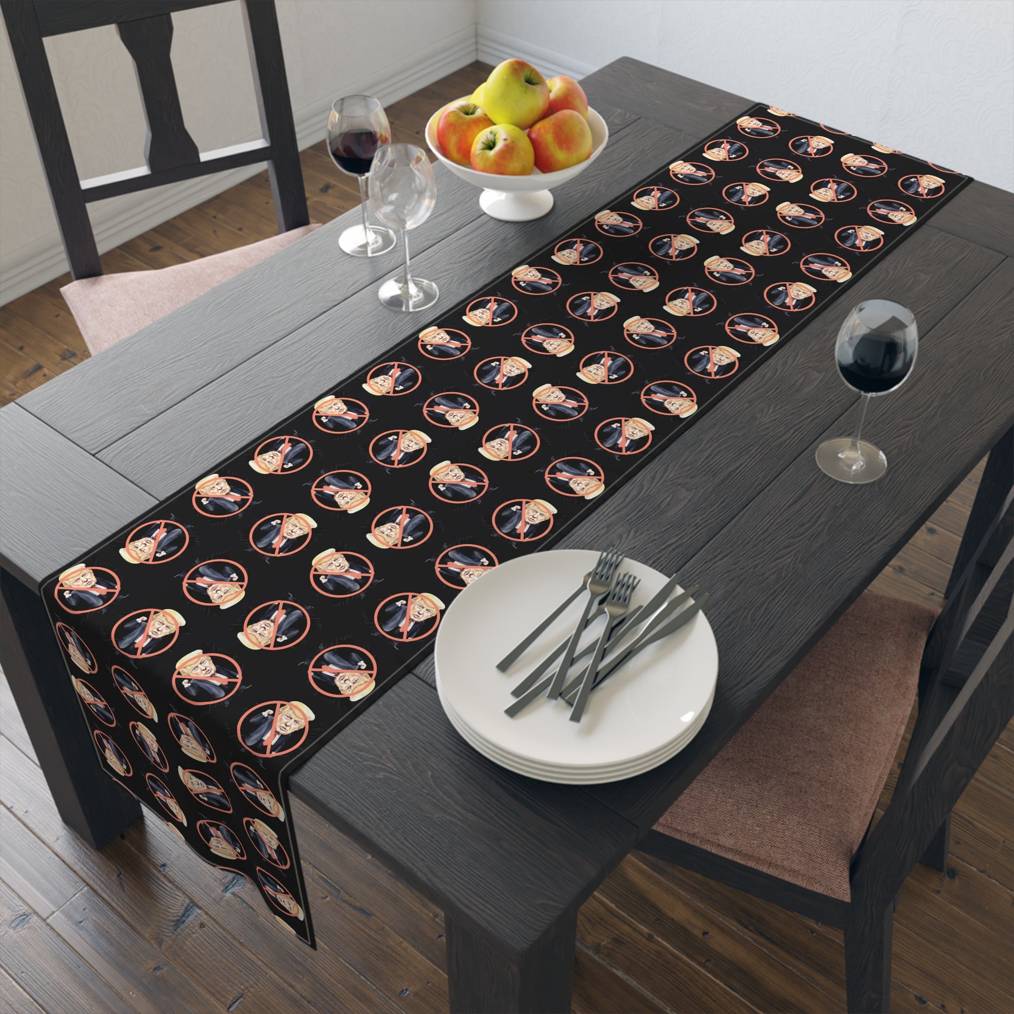 Trump Hater Table Runner