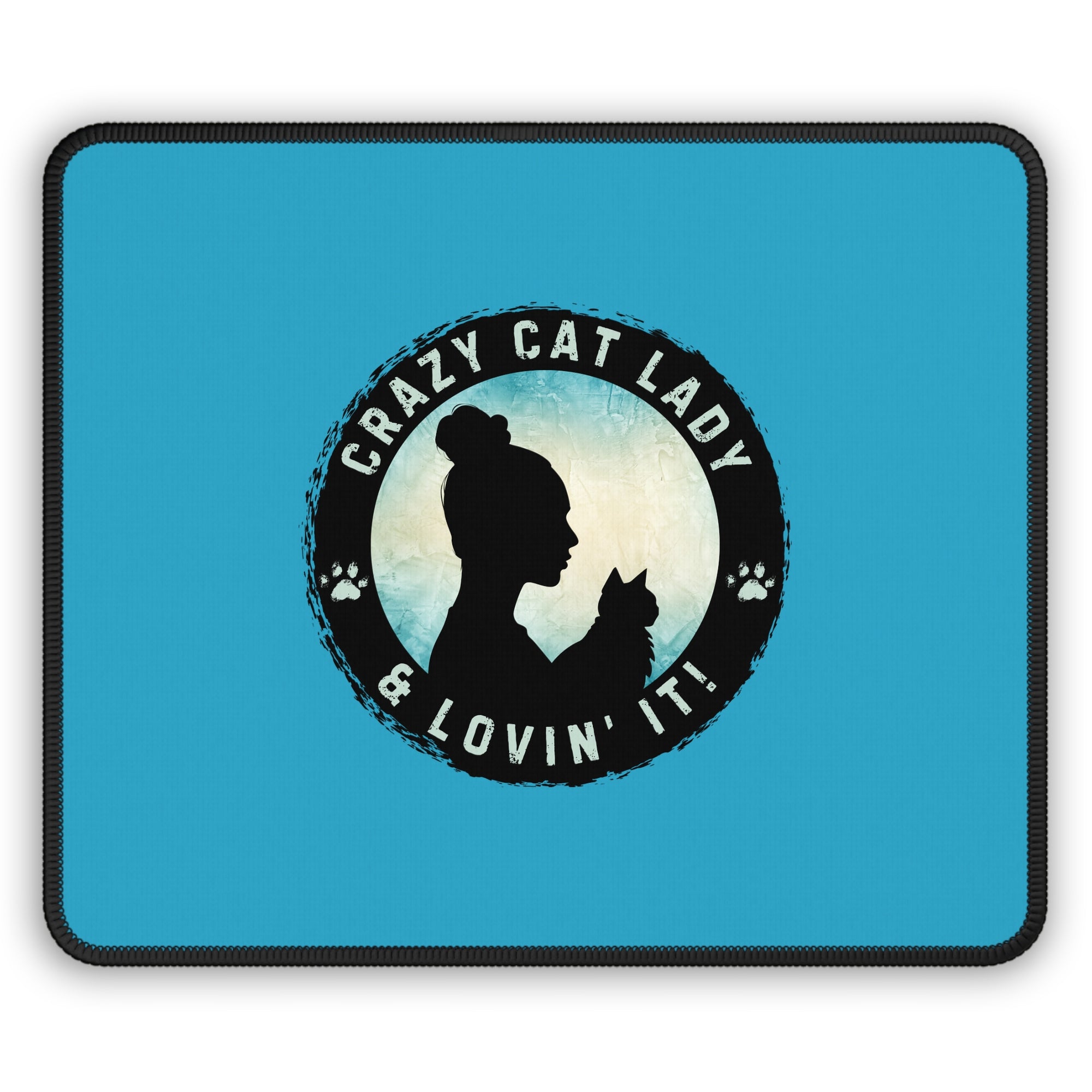 Crazy Cat Lady Gaming Mouse Pad