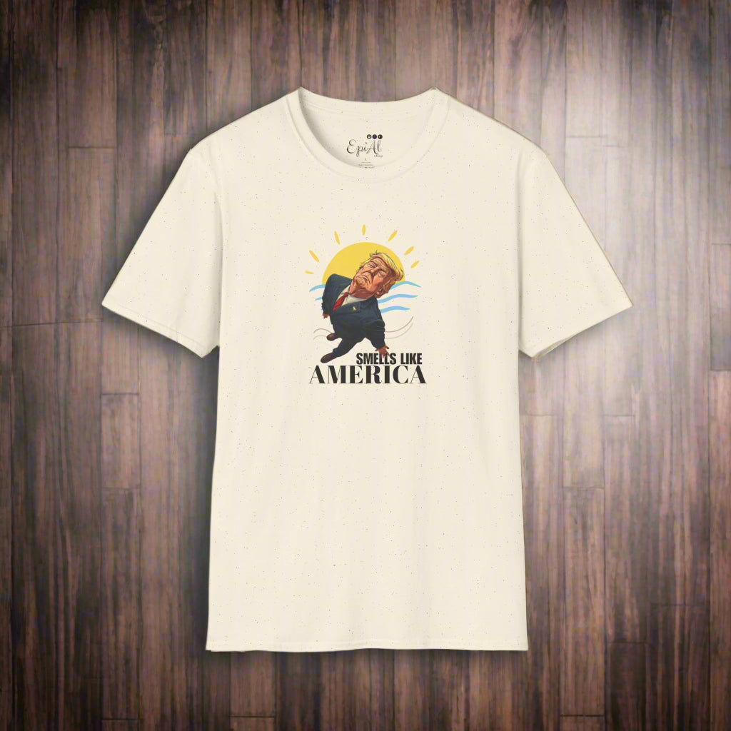 American Gulf "Smells like America" Unisex Graphic T-Shirt