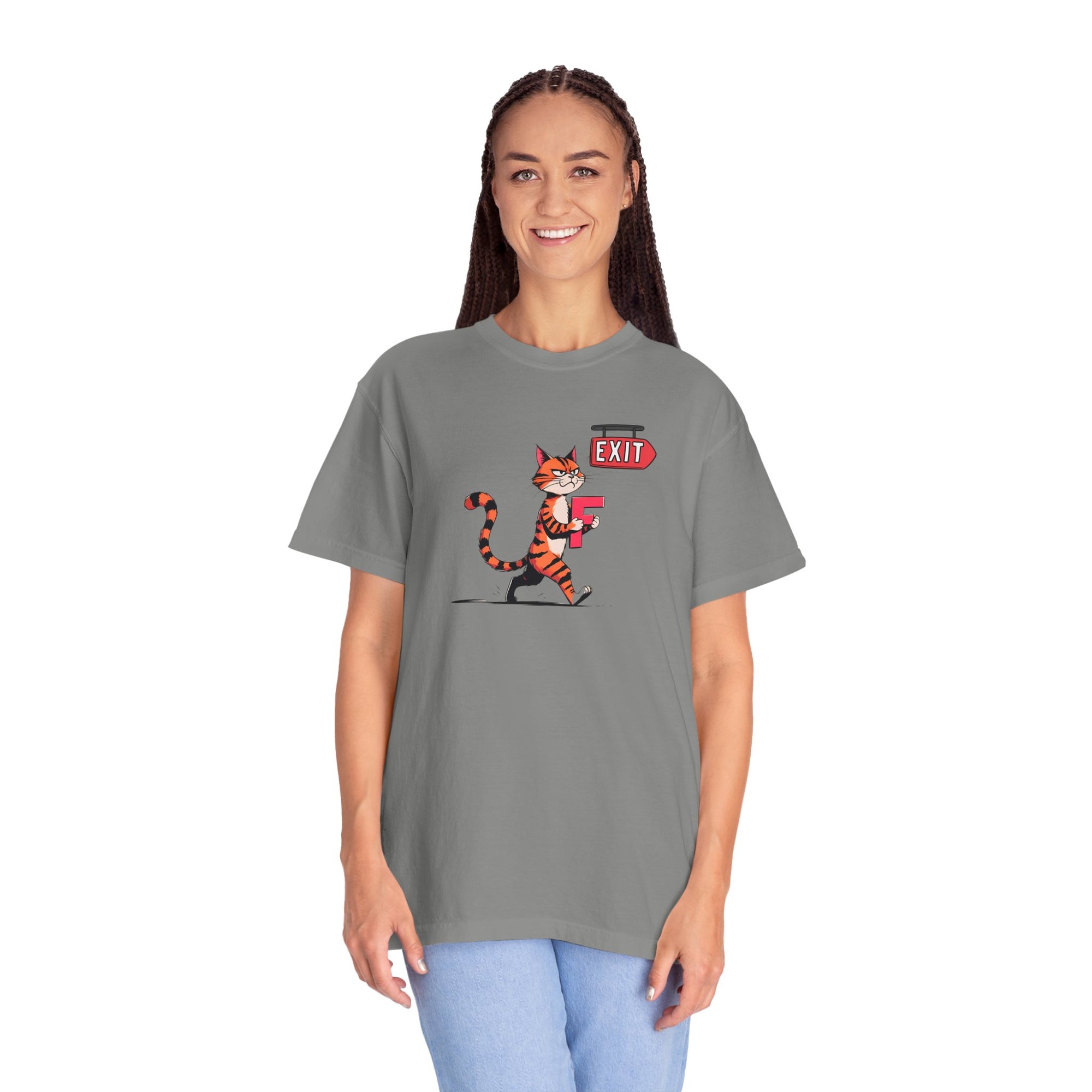 Getting the F Outta Here Unisex Garment-Dyed T-shirt