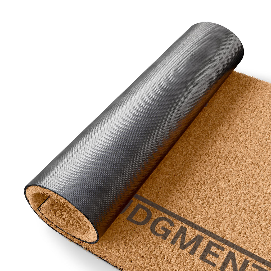 Enter. Expect Silent Judgment. Cat Welcome Mat