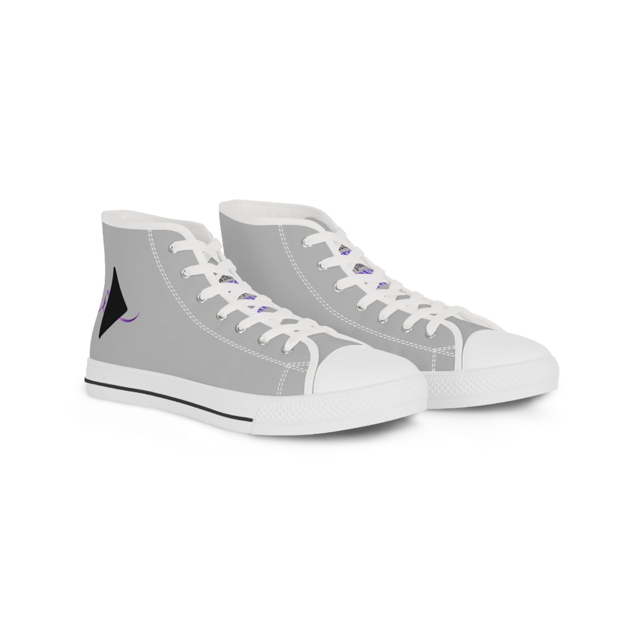 Pause & Play Men's High-Top Sneakers | Epilepsy Awareness Edition