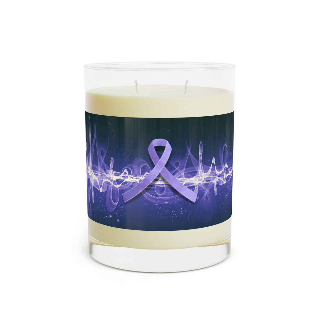 Brain Waves of Strength – Epilepsy Awareness Candle