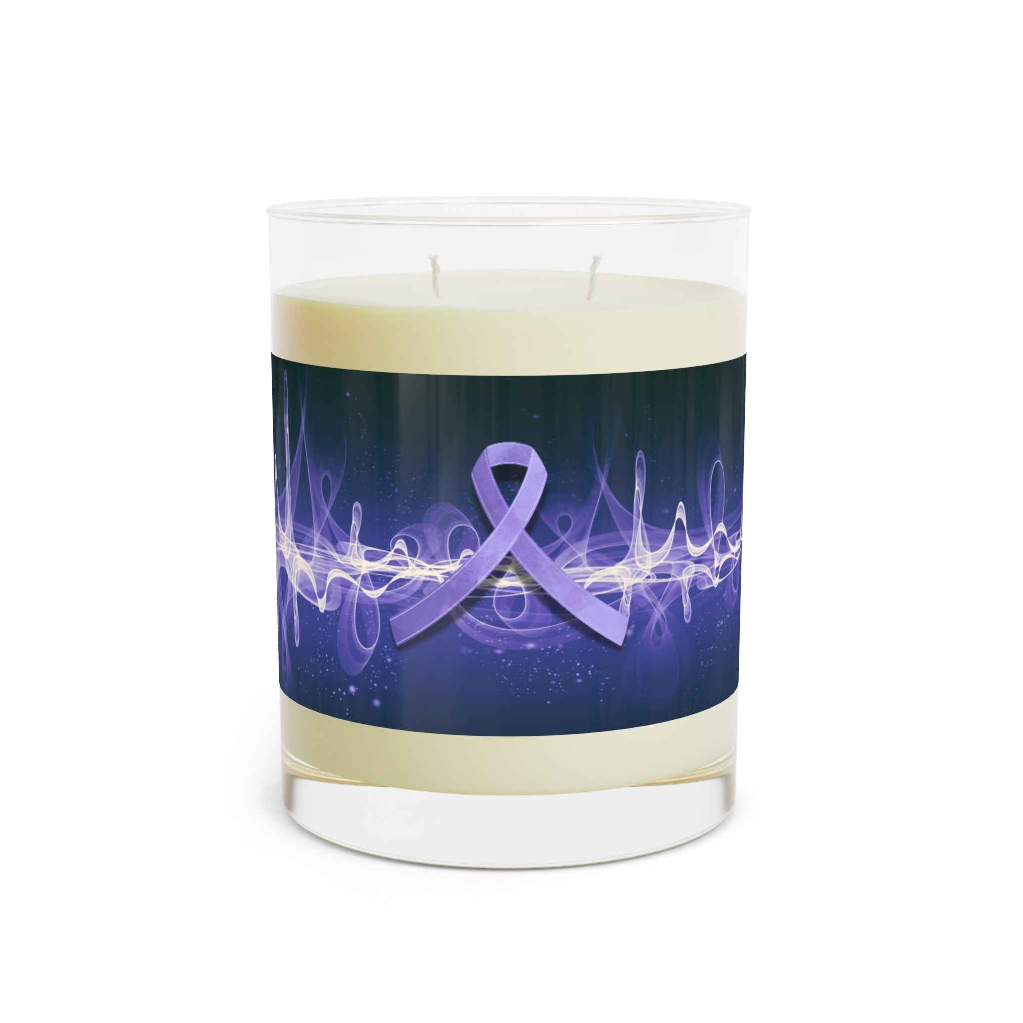 Brain Waves of Strength – Epilepsy Awareness Candle