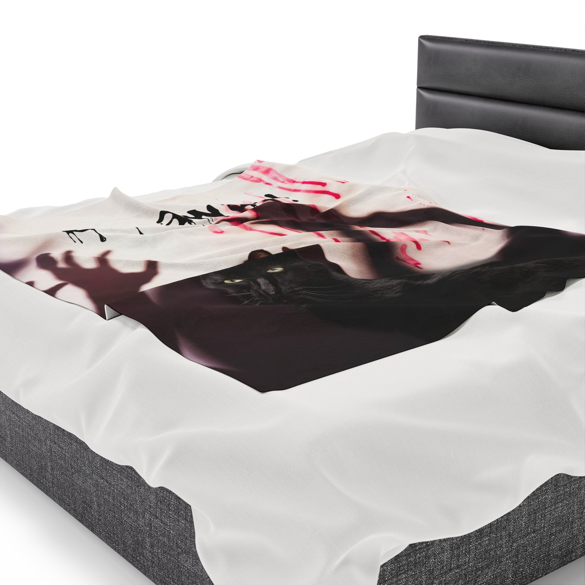 Go Away Velveteen Plush Blanket