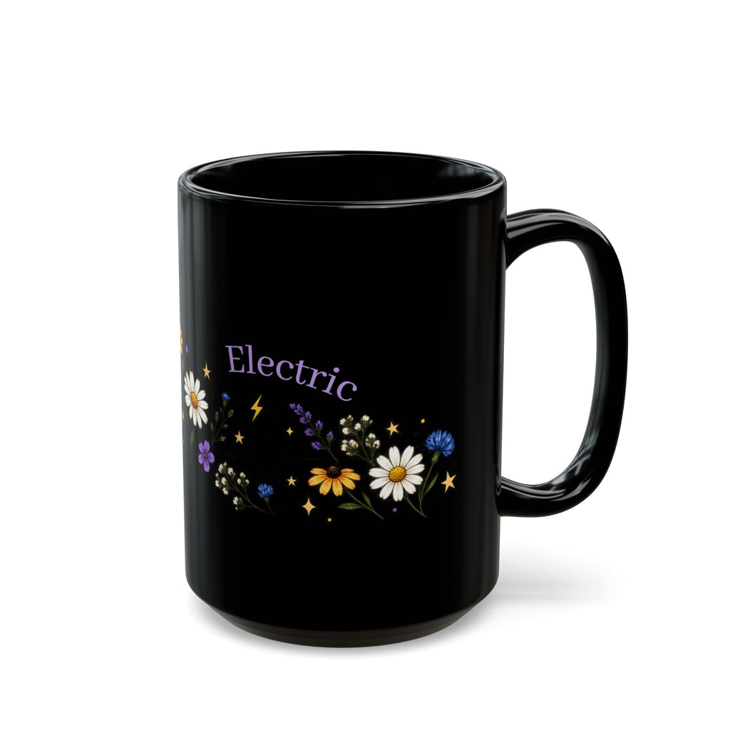 Beautifully Electric Epilepsy Awareness Black Mug (11oz/15oz)