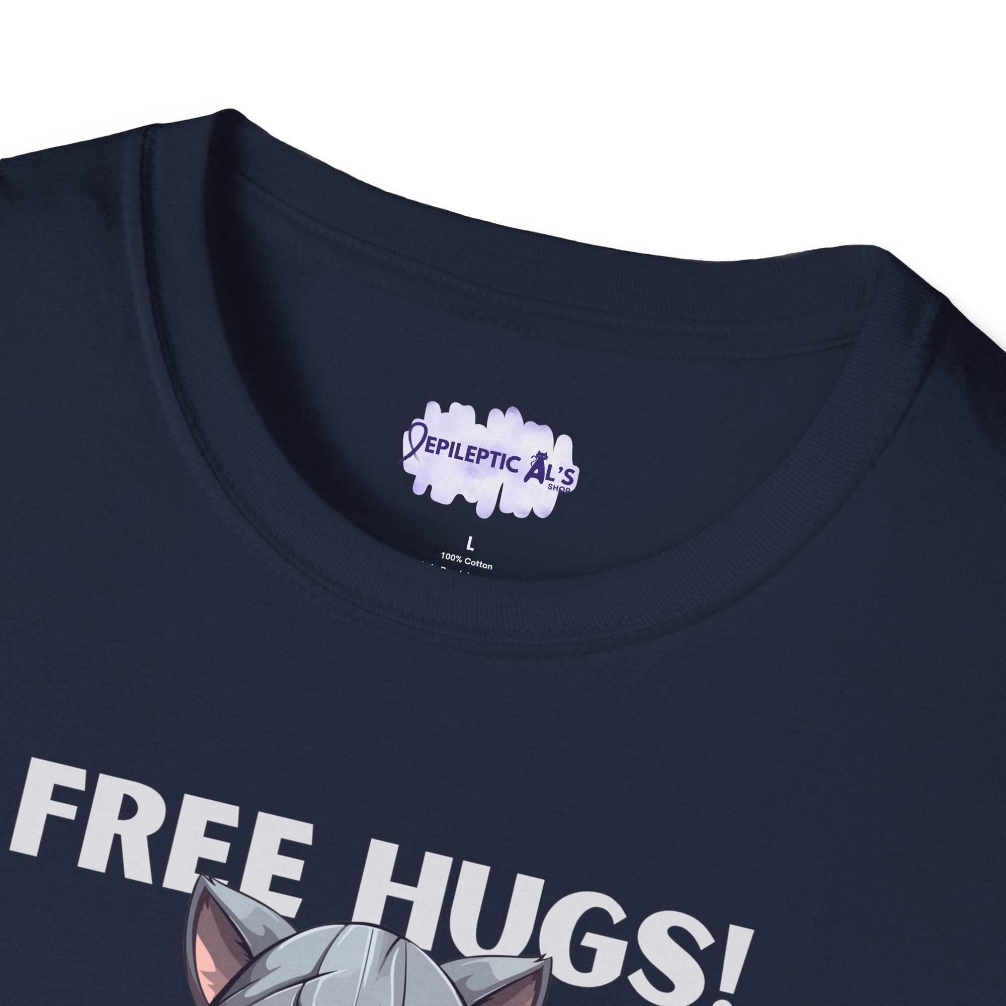 Cat Unisex Softstyle T - Shirt - T - Shirt - Epileptic Al’s Shop