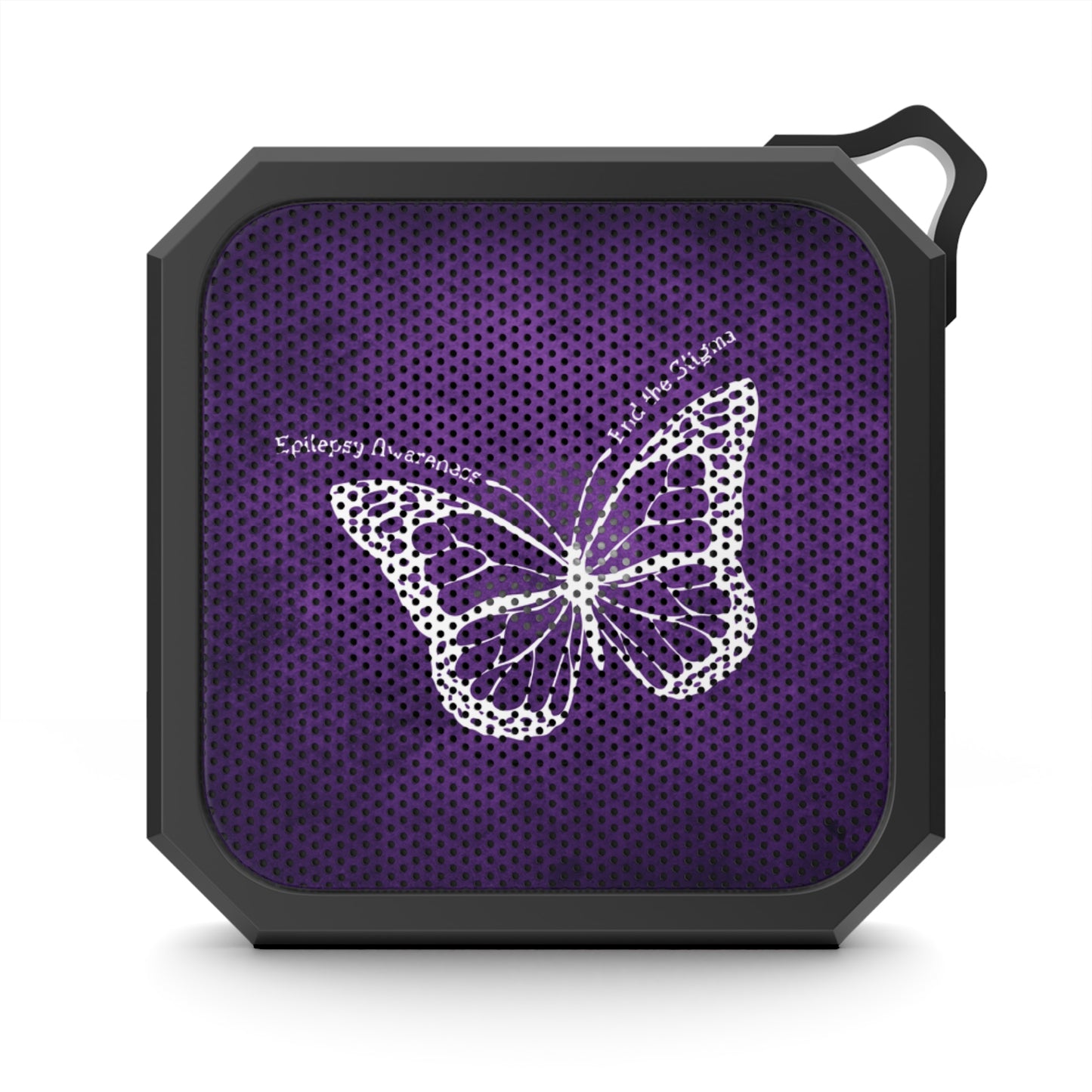 Colorful Butterfly Outdoor Bluetooth Speaker - Epilepsy Awareness