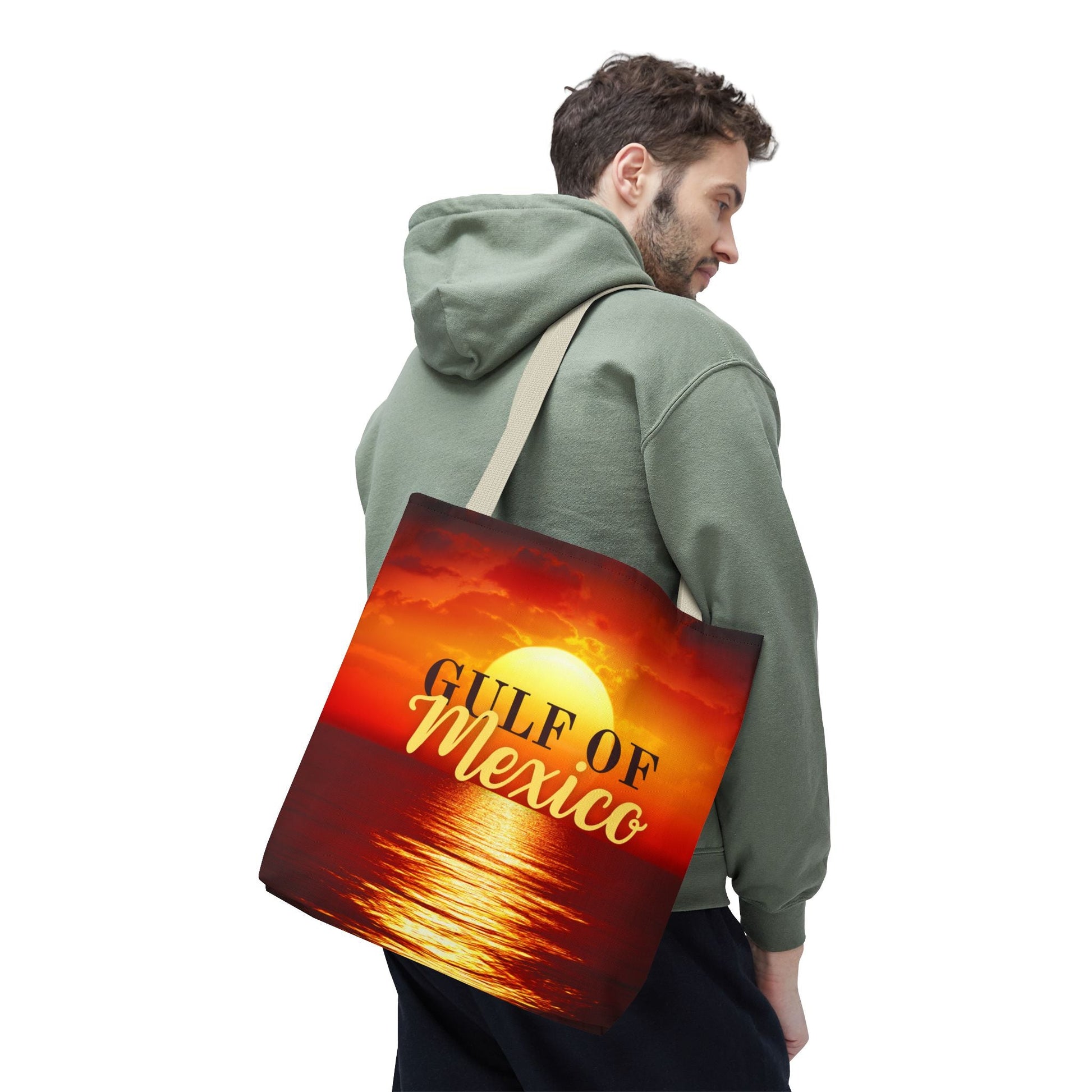 Gulf of Mexico Sunset Tote Bag - Chic Beach Accessory Printify