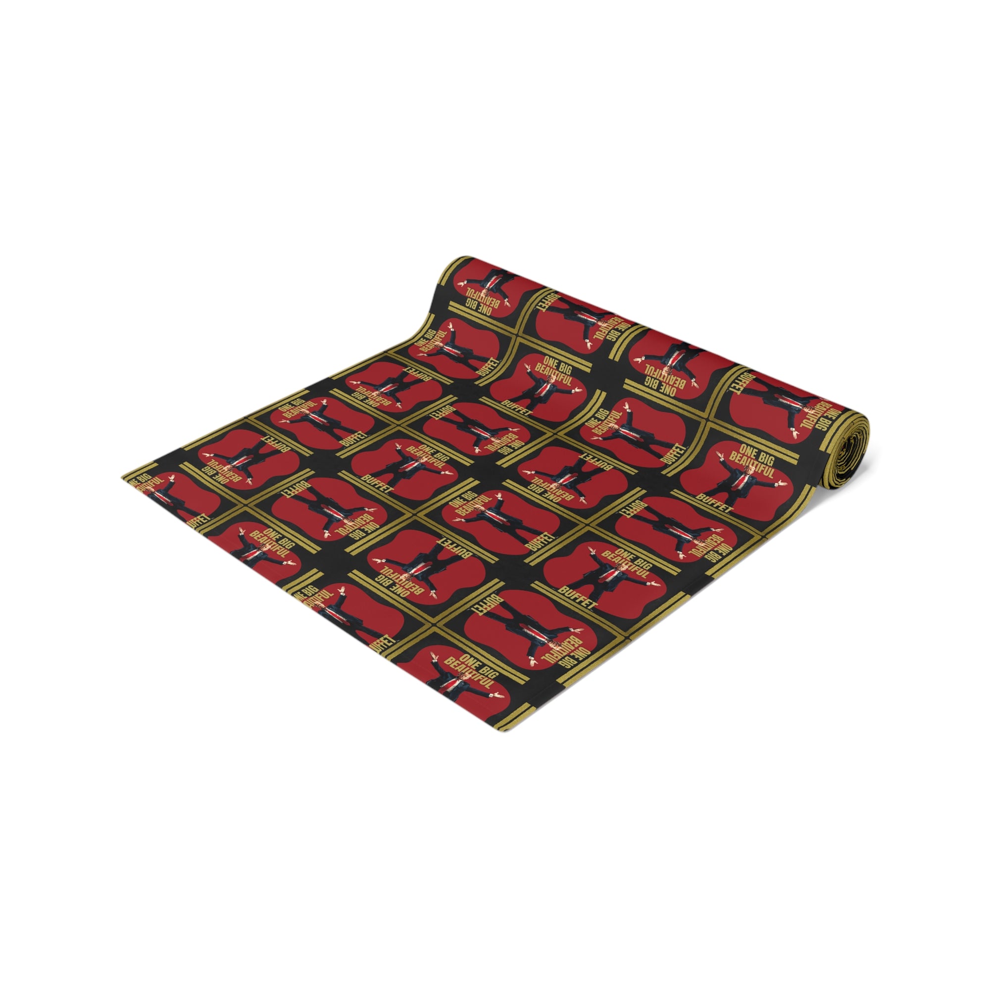 One Big Beautiful Buffet Table Runner