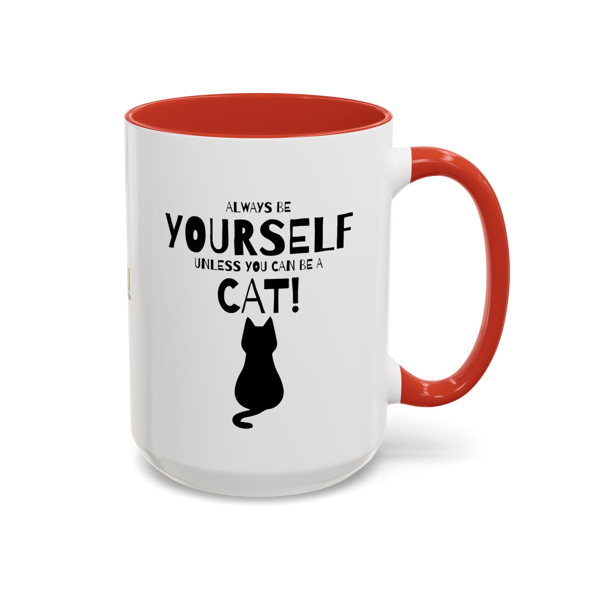 Whimsical Cat Lover Coffee Mug - Always Be Yourself