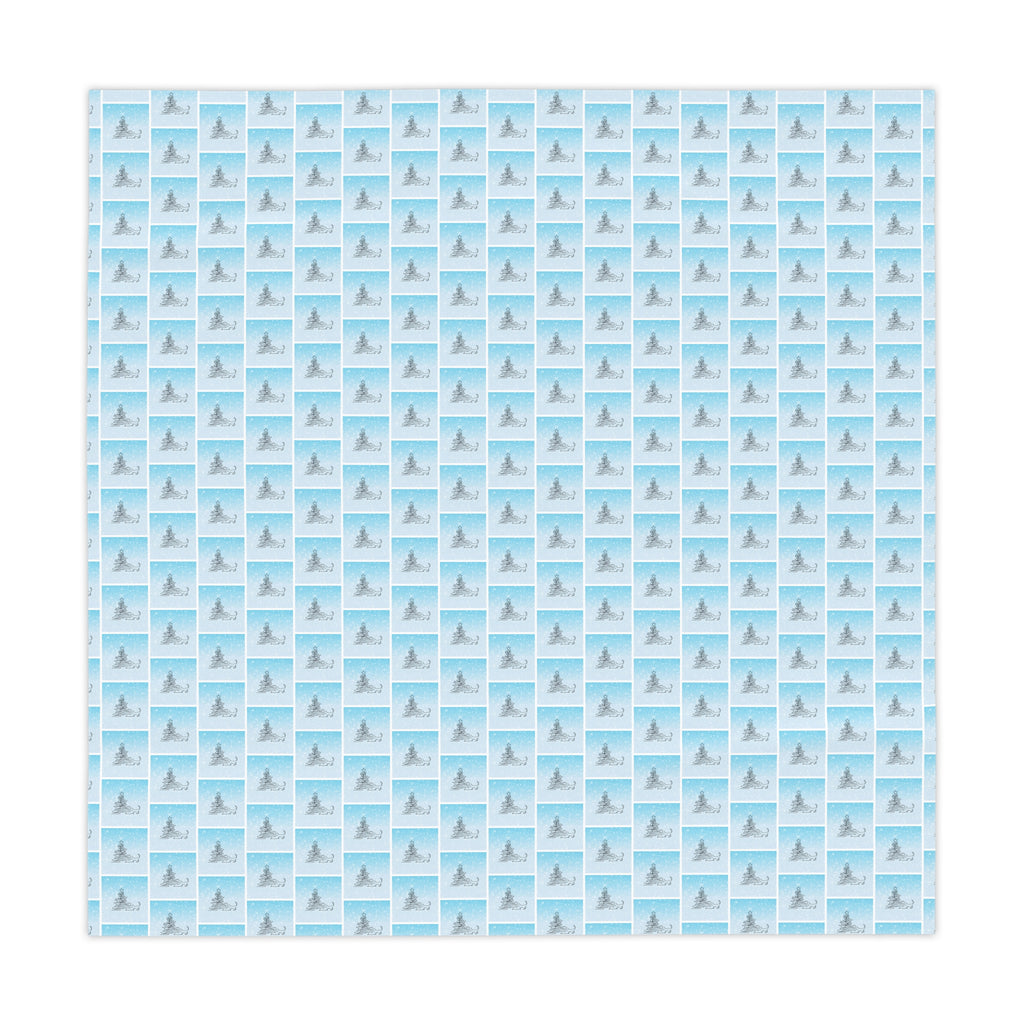 Abstract Kitty Christmas Tablecloth