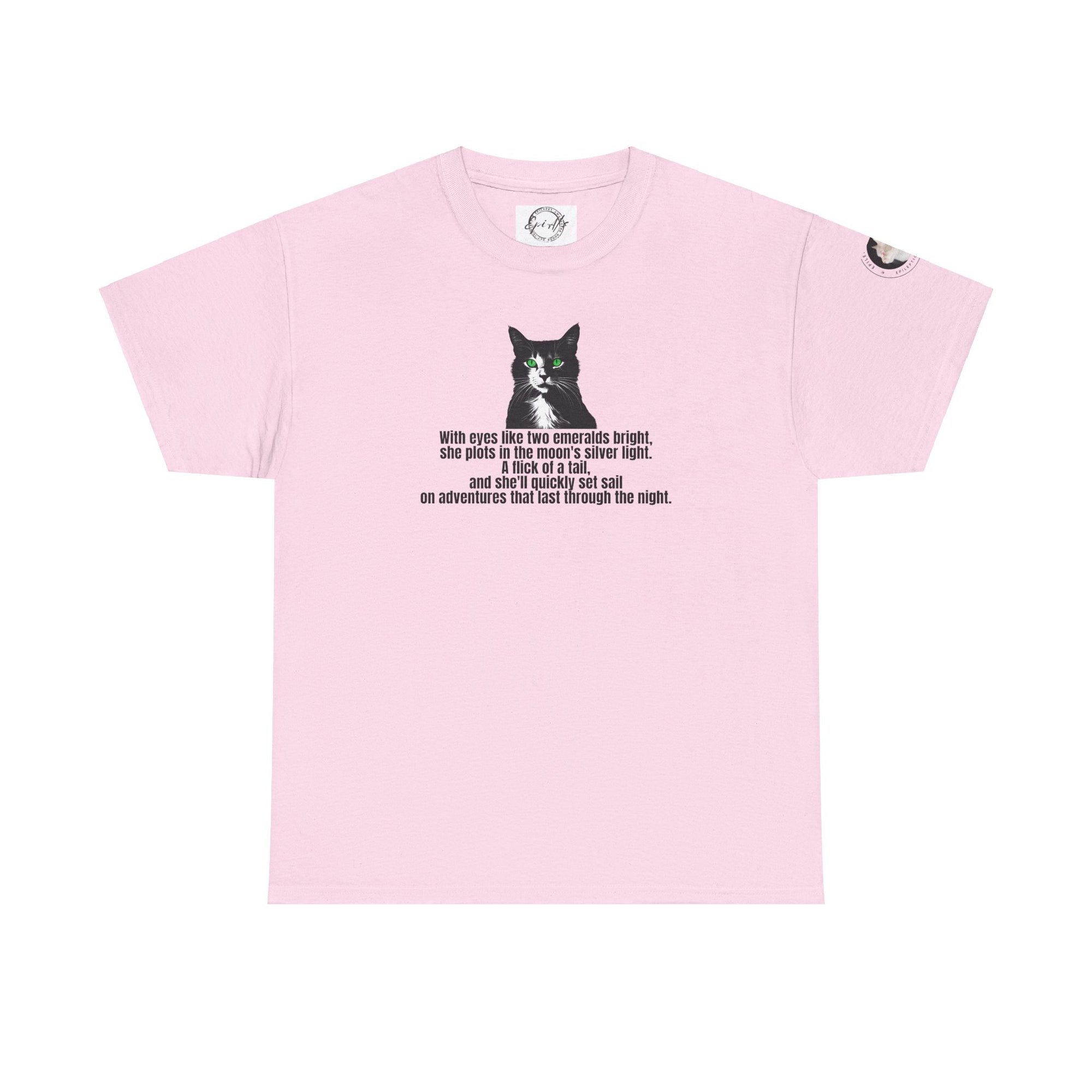 Emerald Eyed Mischief Unisex Heavy Cotton Tee