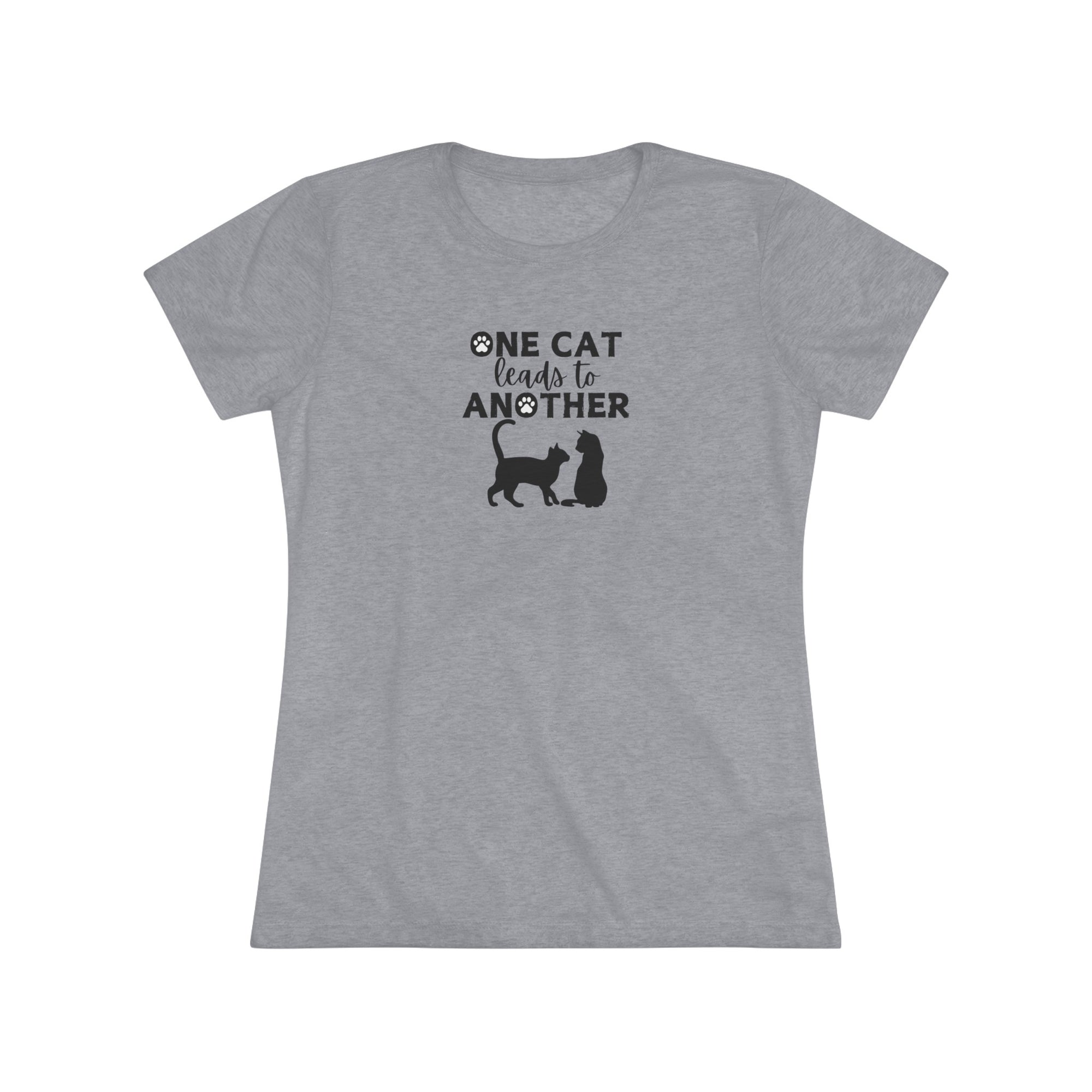 One Cat Women's Triblend Tee - T - Shirt - Epileptic Al’s Shop