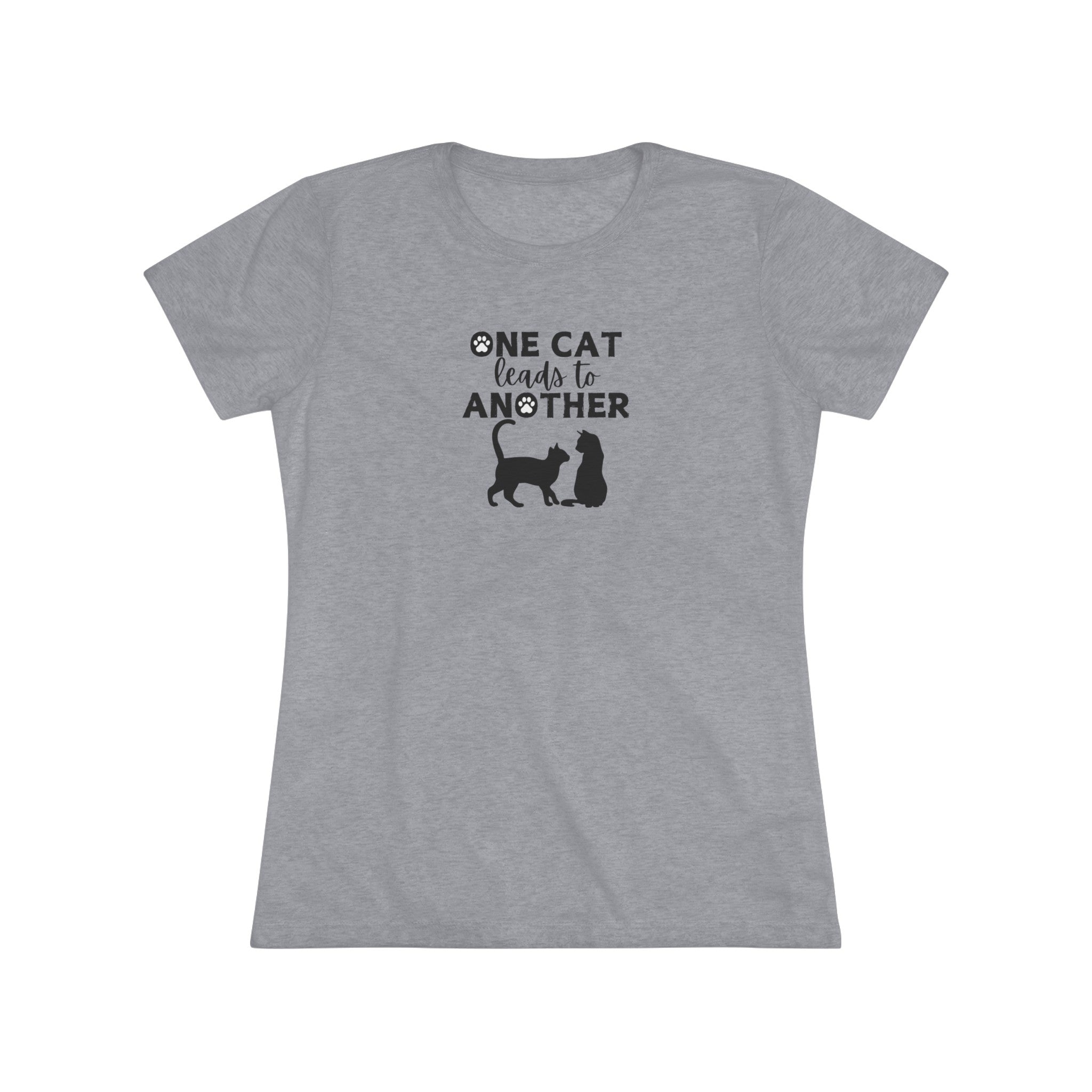 One Cat Women's Triblend Tee - T - Shirt - Epileptic Al’s Shop
