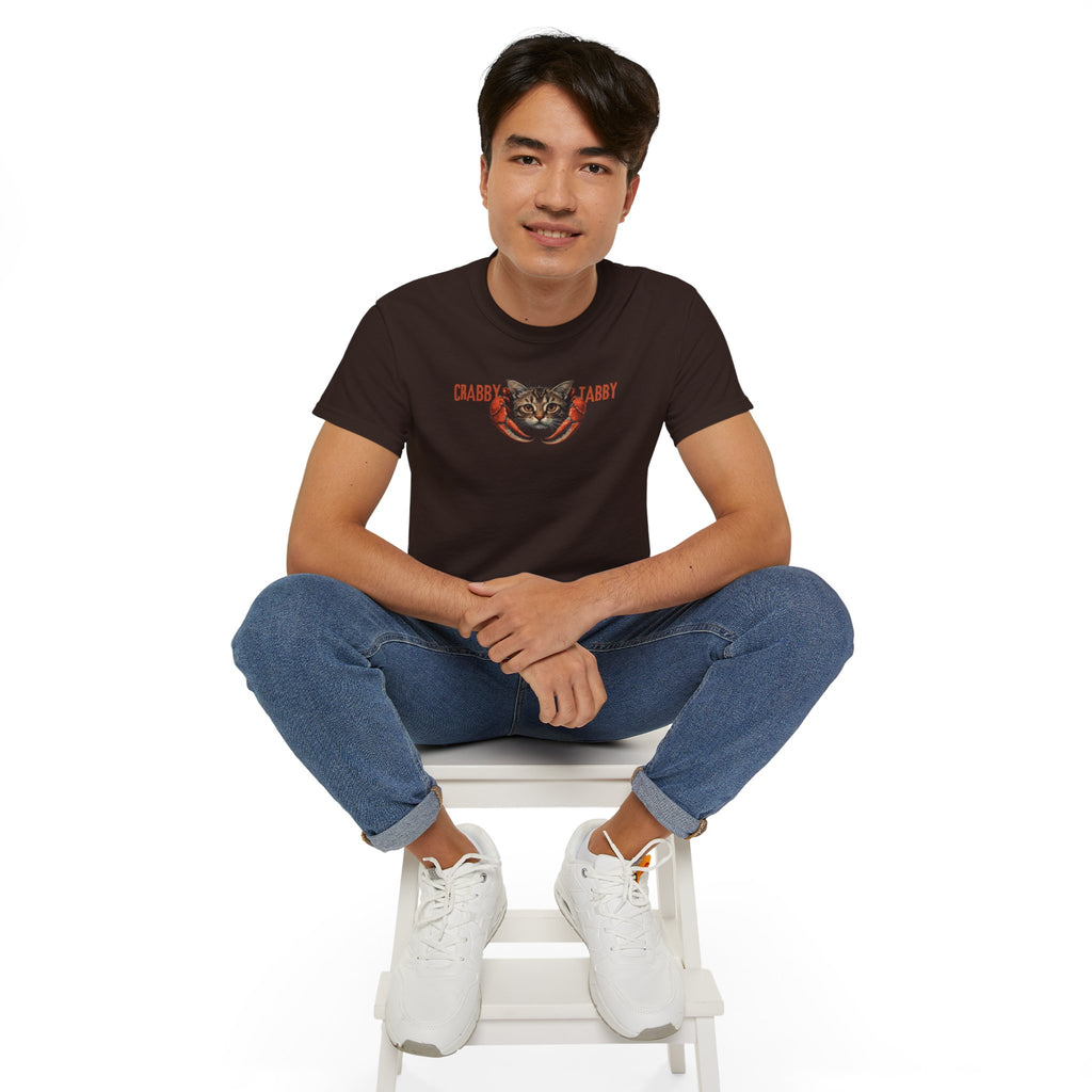 Crabby Tabby Cat Lover Unisex Tee