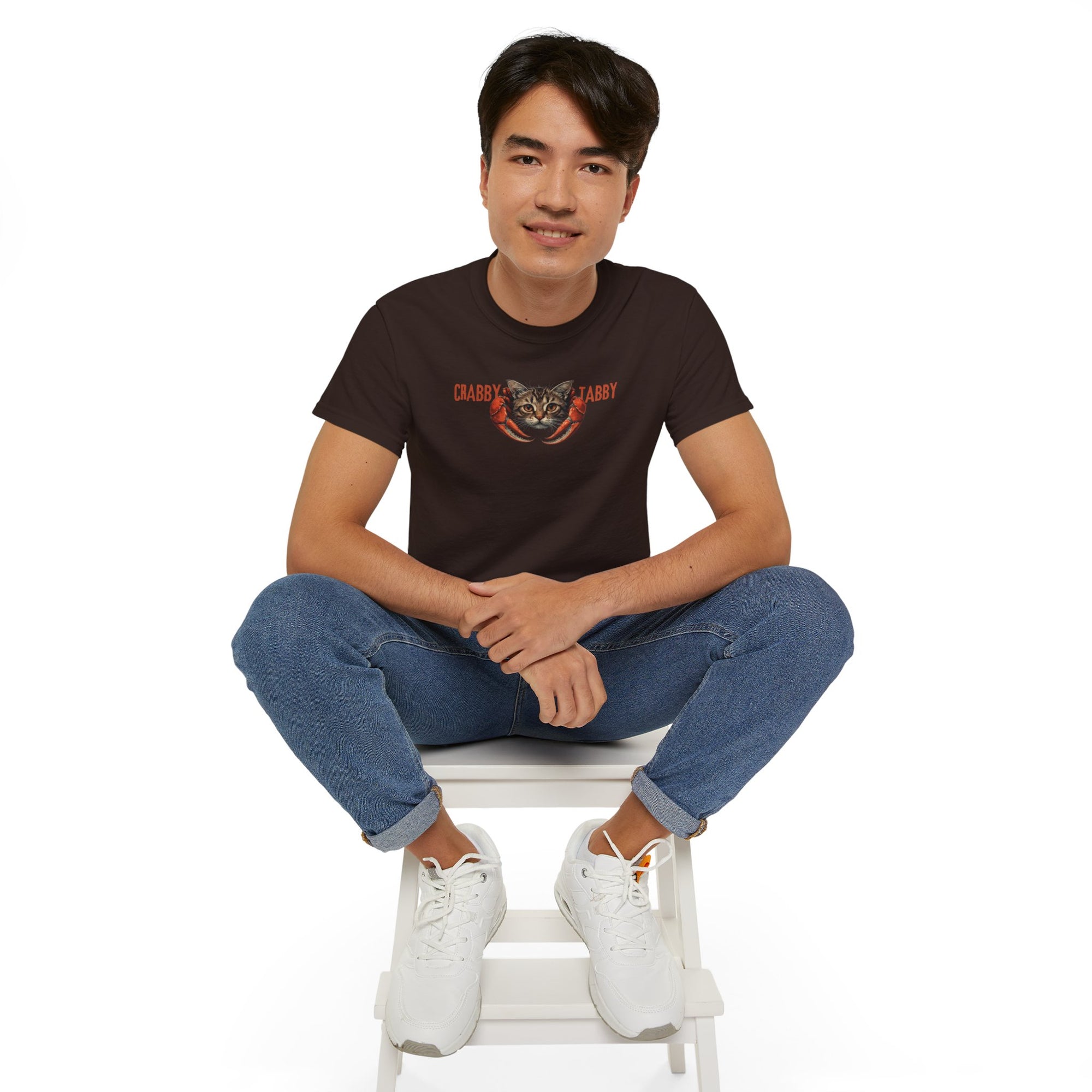 Crabby Tabby Cat Lover Unisex Tee