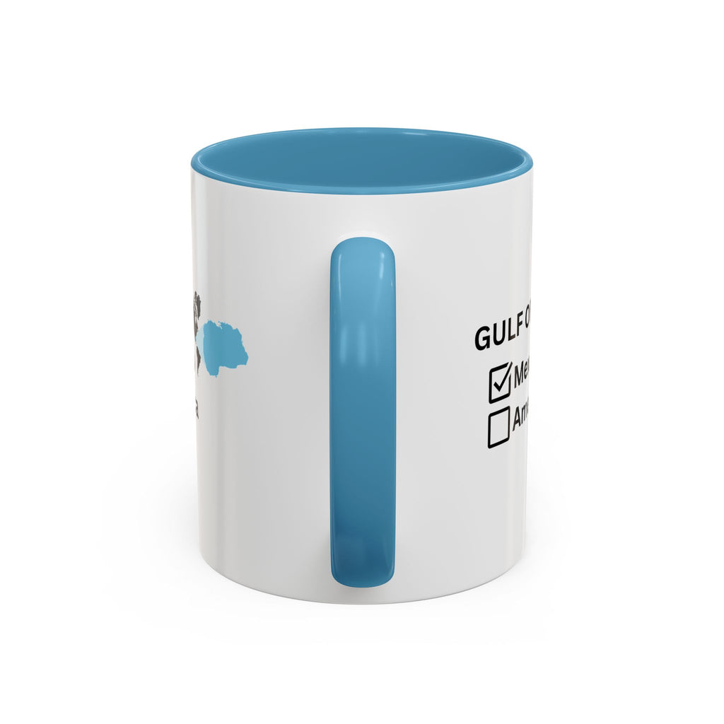 Gulf of Mexico Checkbox Accent Coffee Mug