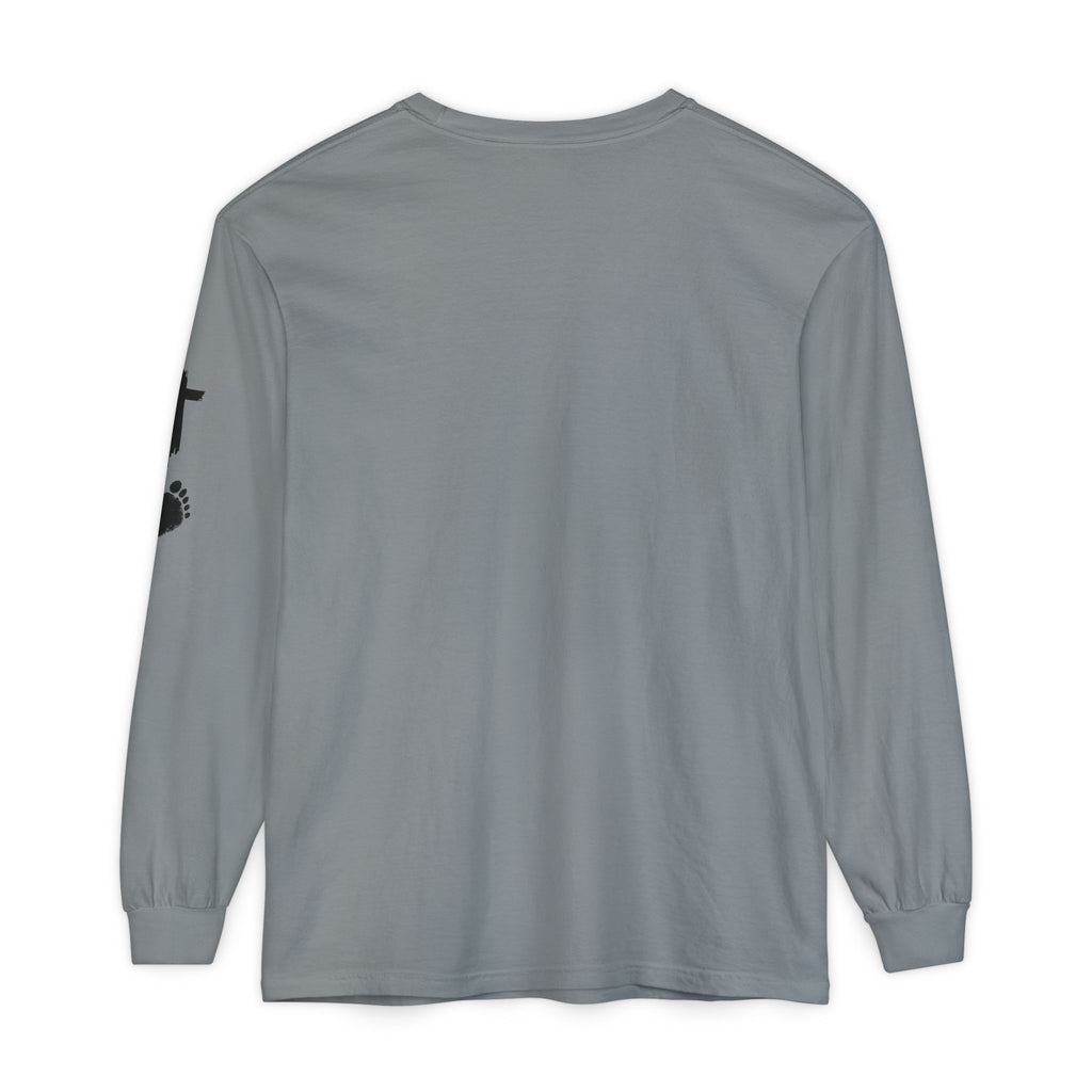 Jesus Loves You. Bigfoot’s Undecided. Long Sleeve Shirt