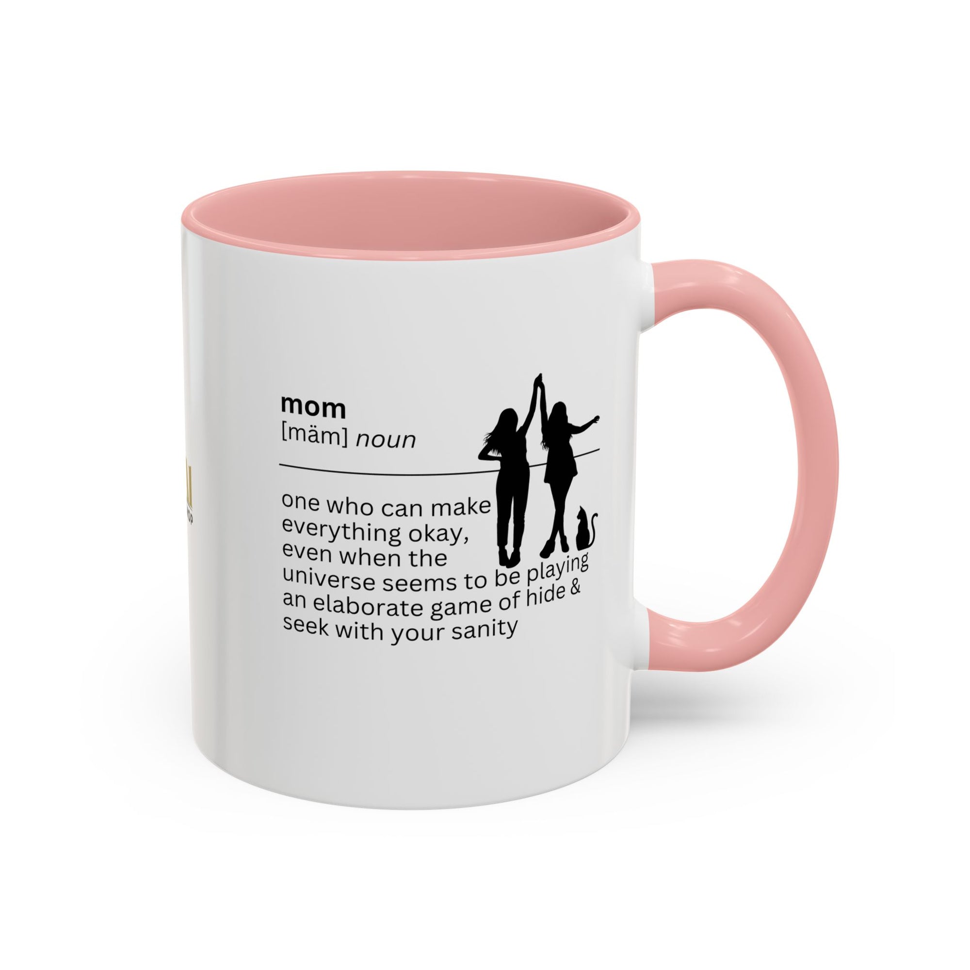 Mom Okay Accent Coffee Mug - Perfect Gift for Moms