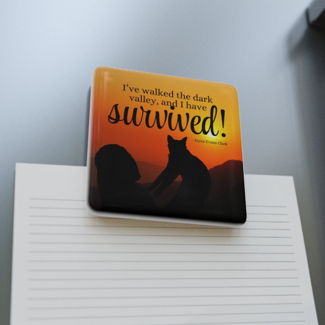 Cat Lady Strong Magnet, Square
