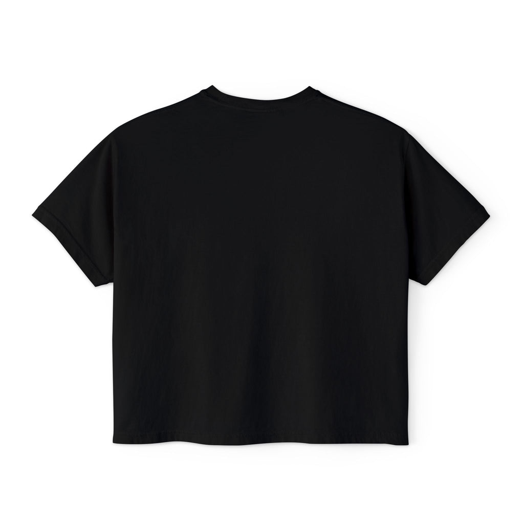 Exit 250 Existential America Cropped T-Shirt | Vintage Motel Graphic Tee