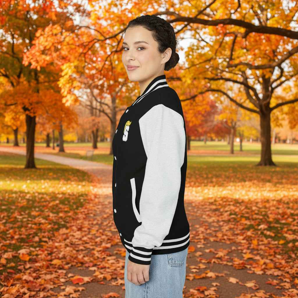 All American Swoop Team Letterman Jacket – Varsity Parody Edition