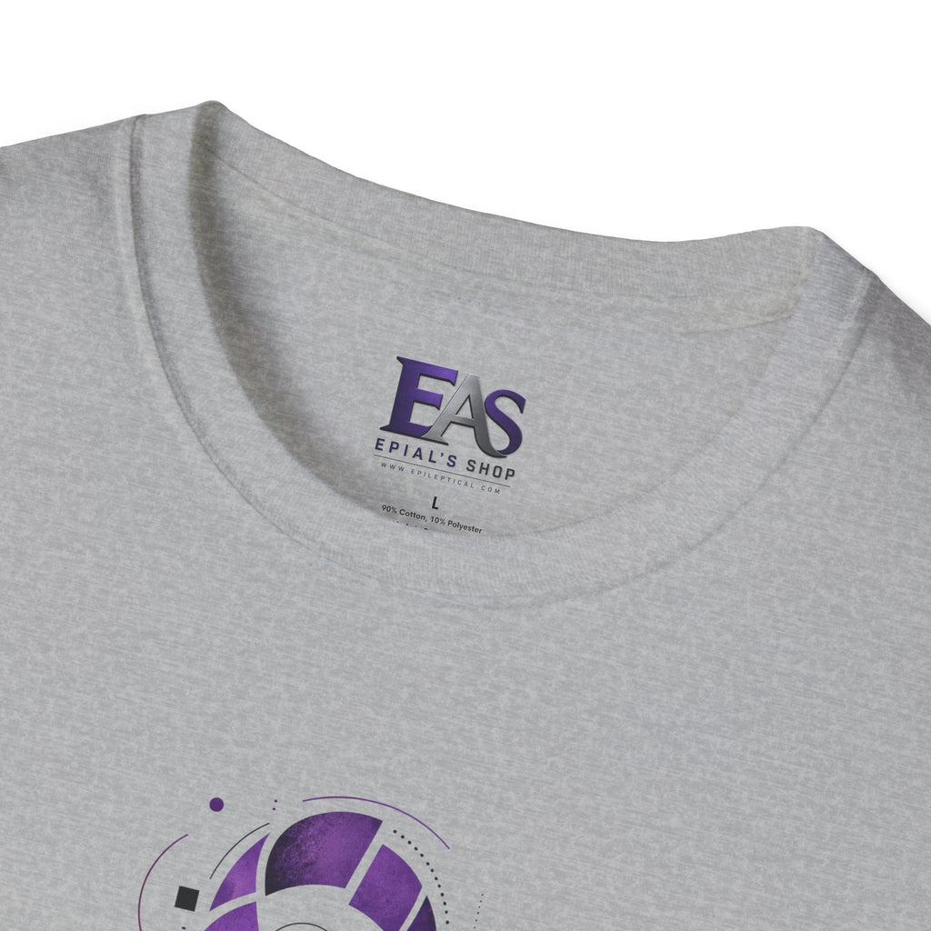 Fragmented, Not Broken Epilepsy Awareness T-Shirt | Purple Ribbon Unisex Graphic Tee